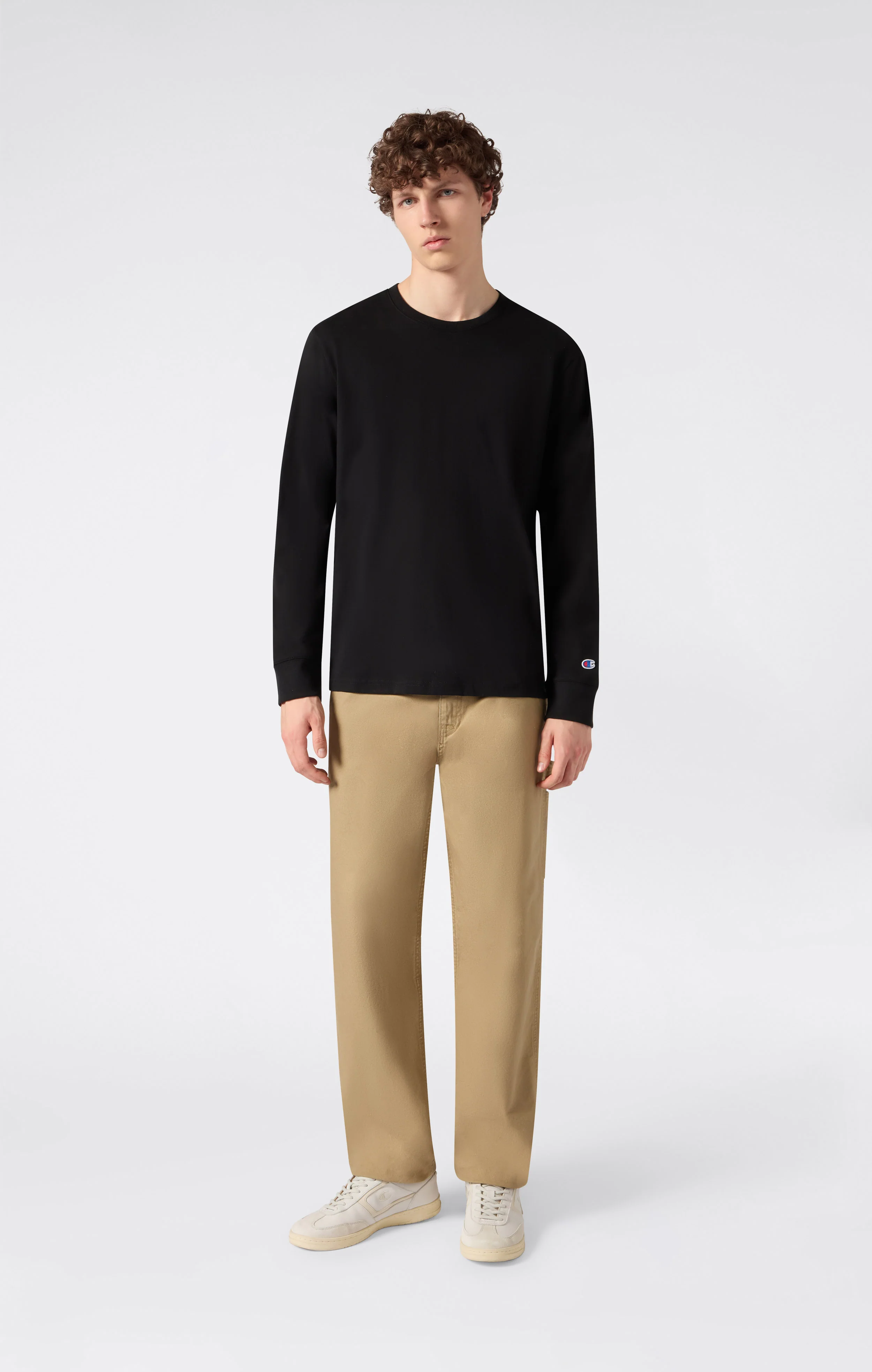 Oversized Men's Long Sleeve T-Shirt in Soft Heavy Cotton - Image 4