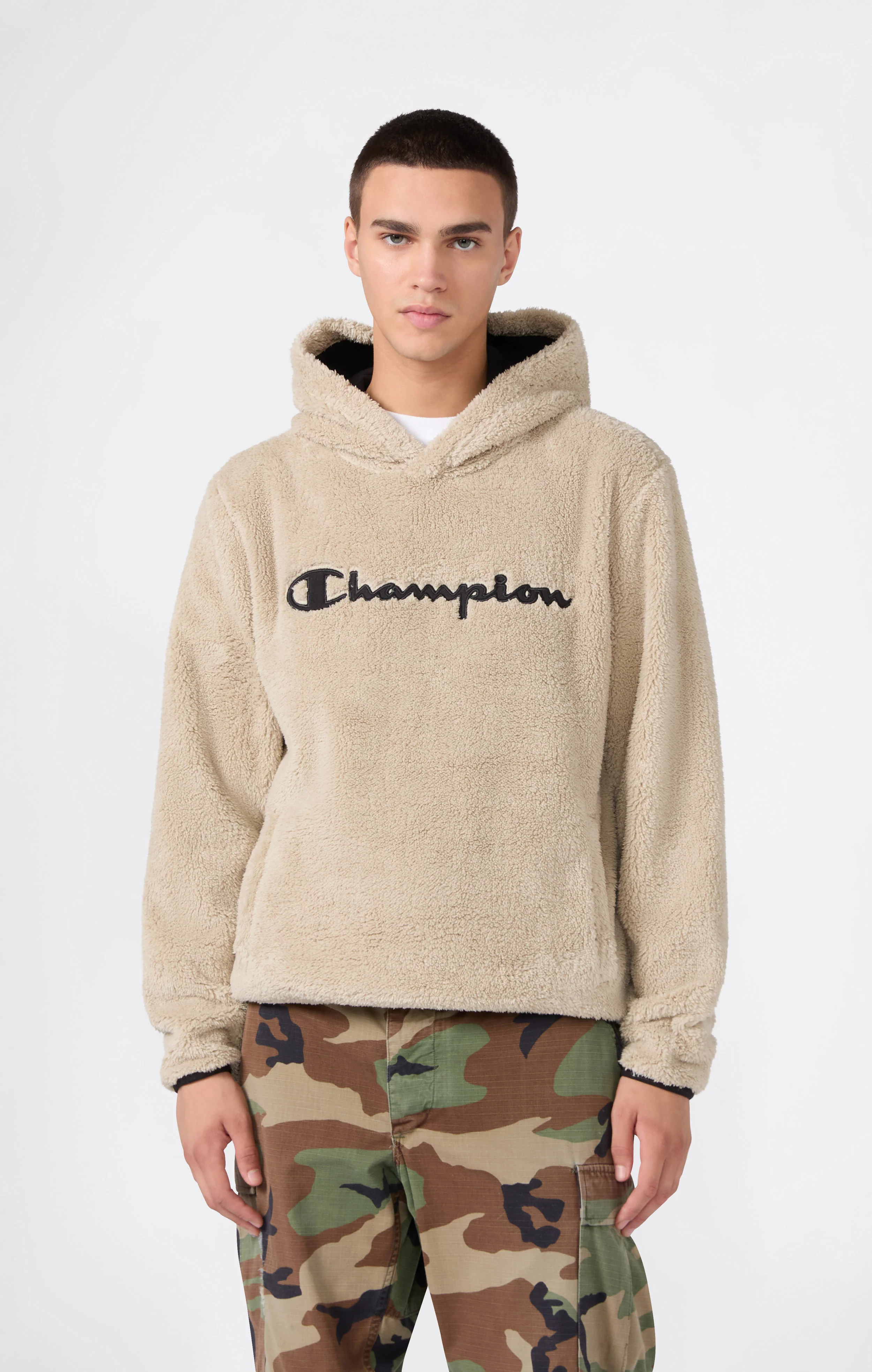 Men’s Hooded Polar Teddy Top