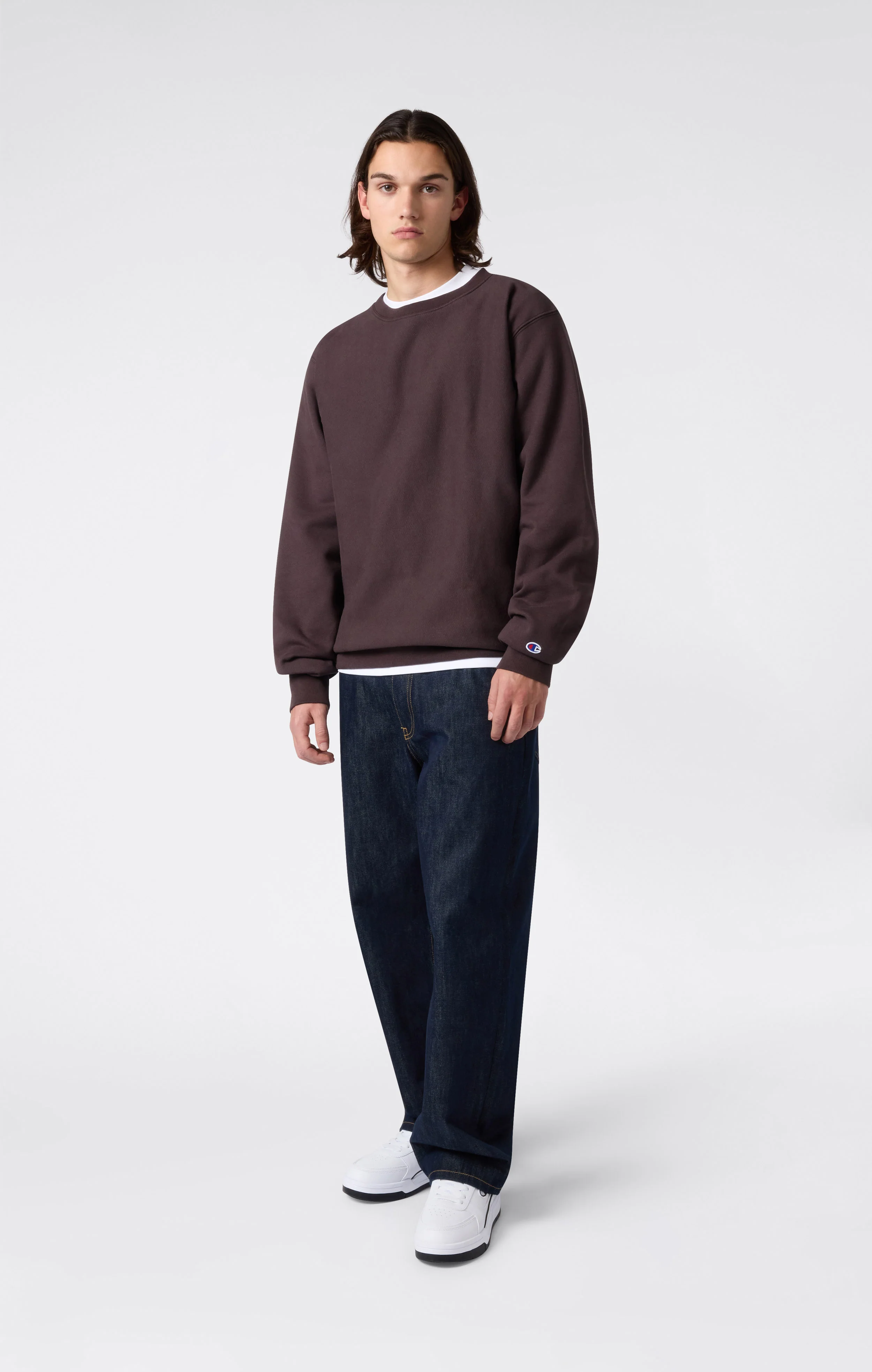 Men's Fleece Reverse Weave Sweatshirt Made in USA - Image 4