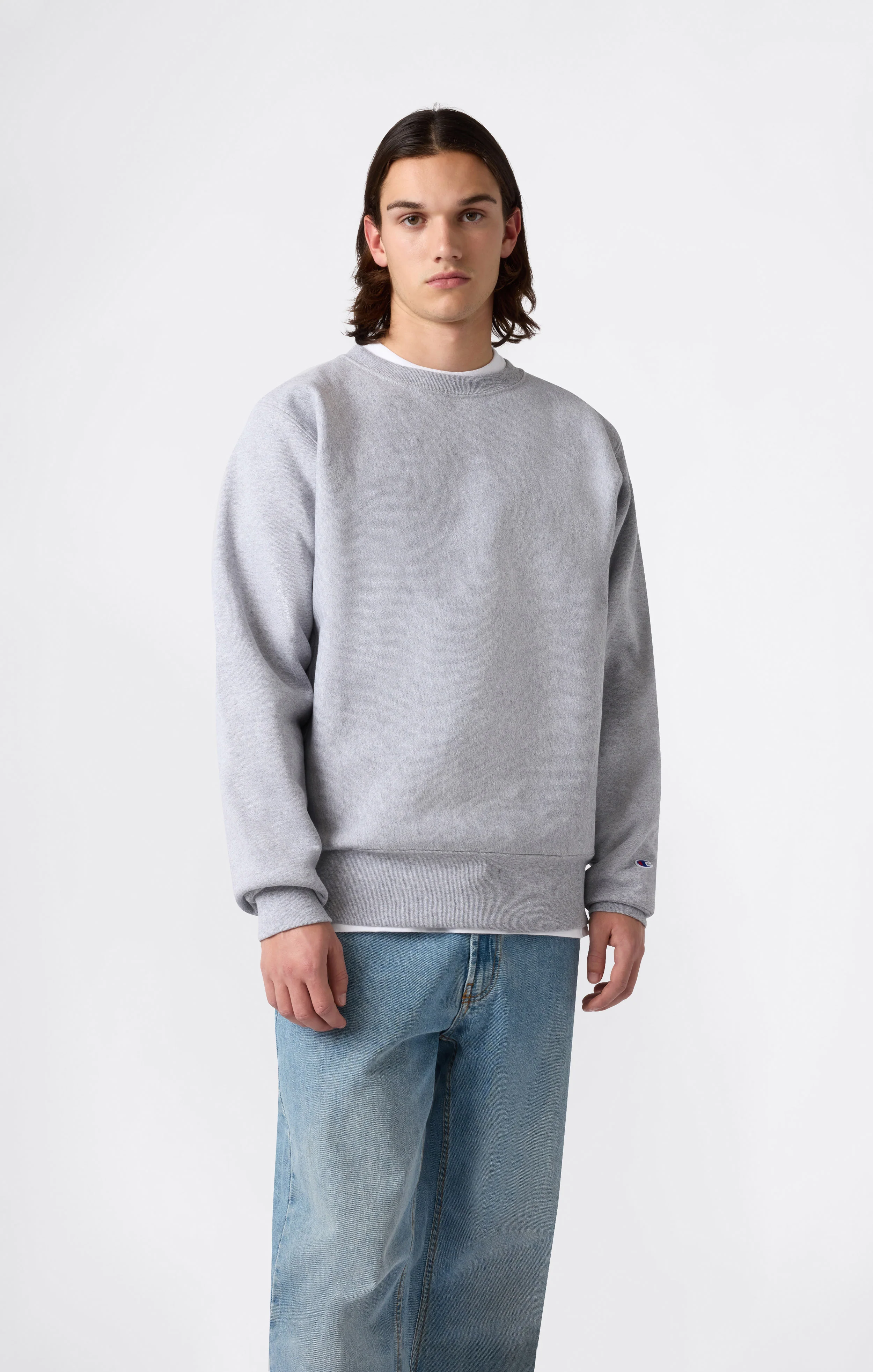 Men's Fleece Reverse Weave Sweatshirt Made in USA