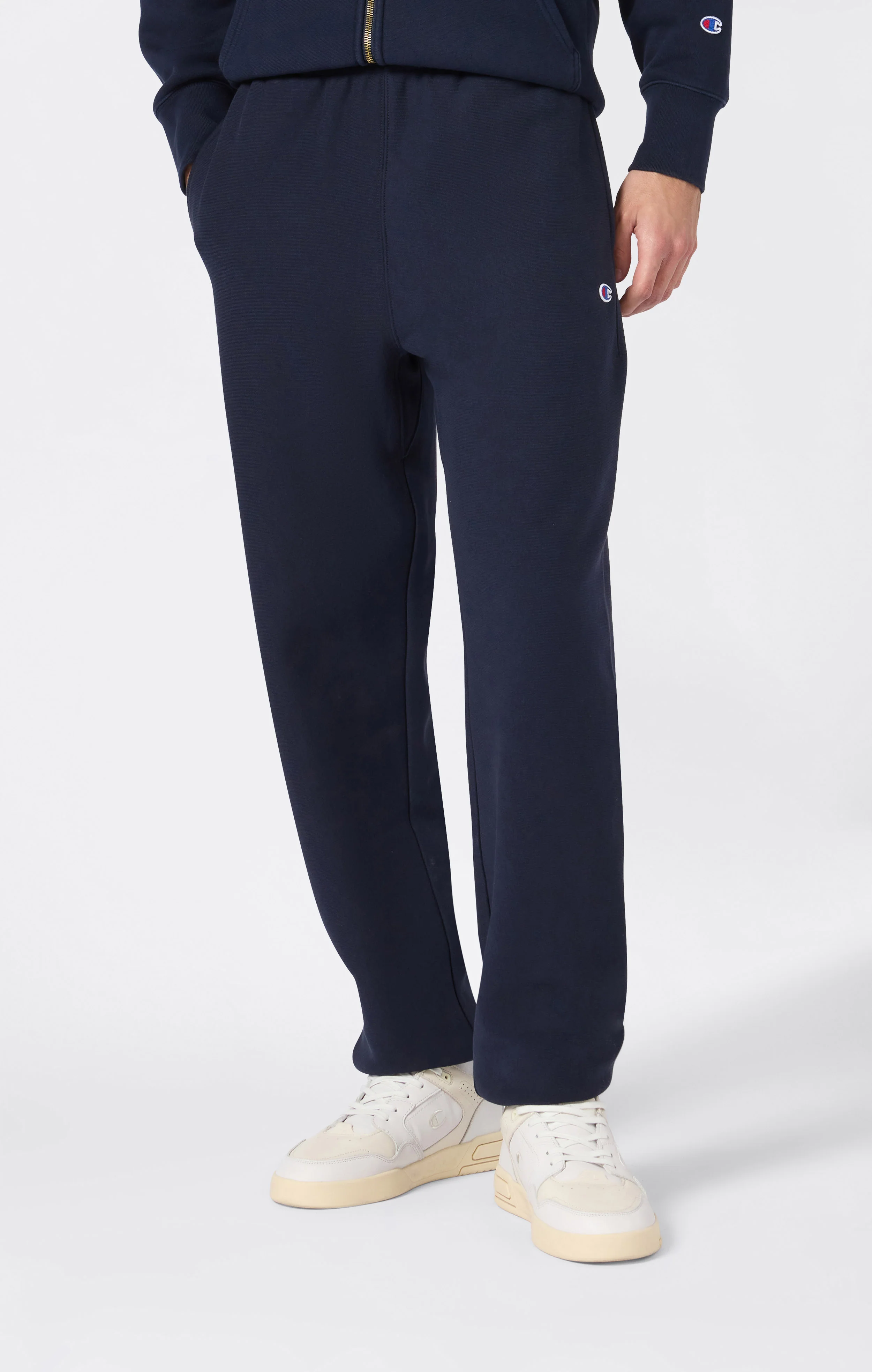 Men’s Heavyweight Fleece Jogger Pants Reverse Weave Loose Fit