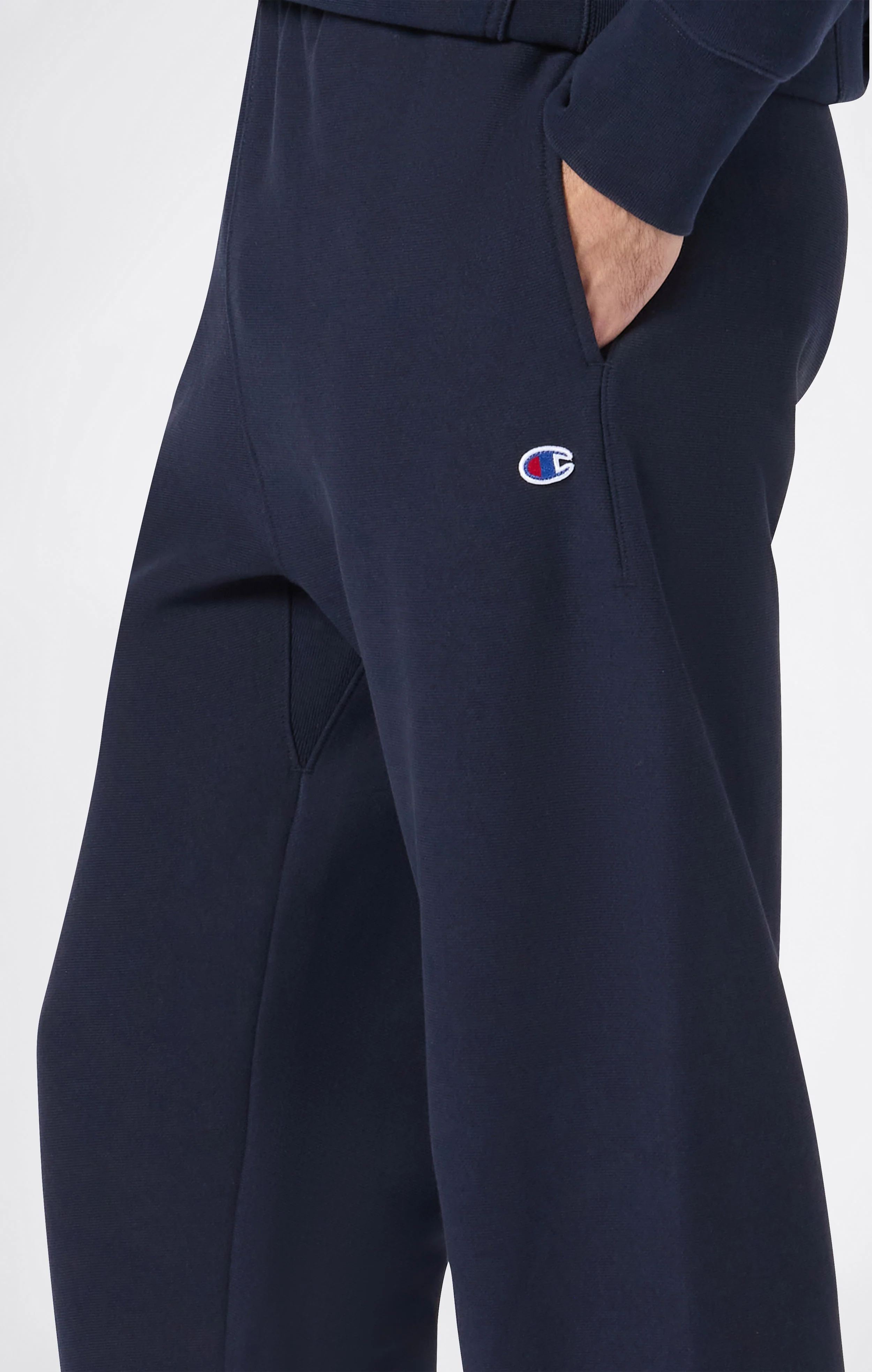 Men’s Heavyweight Fleece Jogger Pants Reverse Weave Loose Fit - Image 4