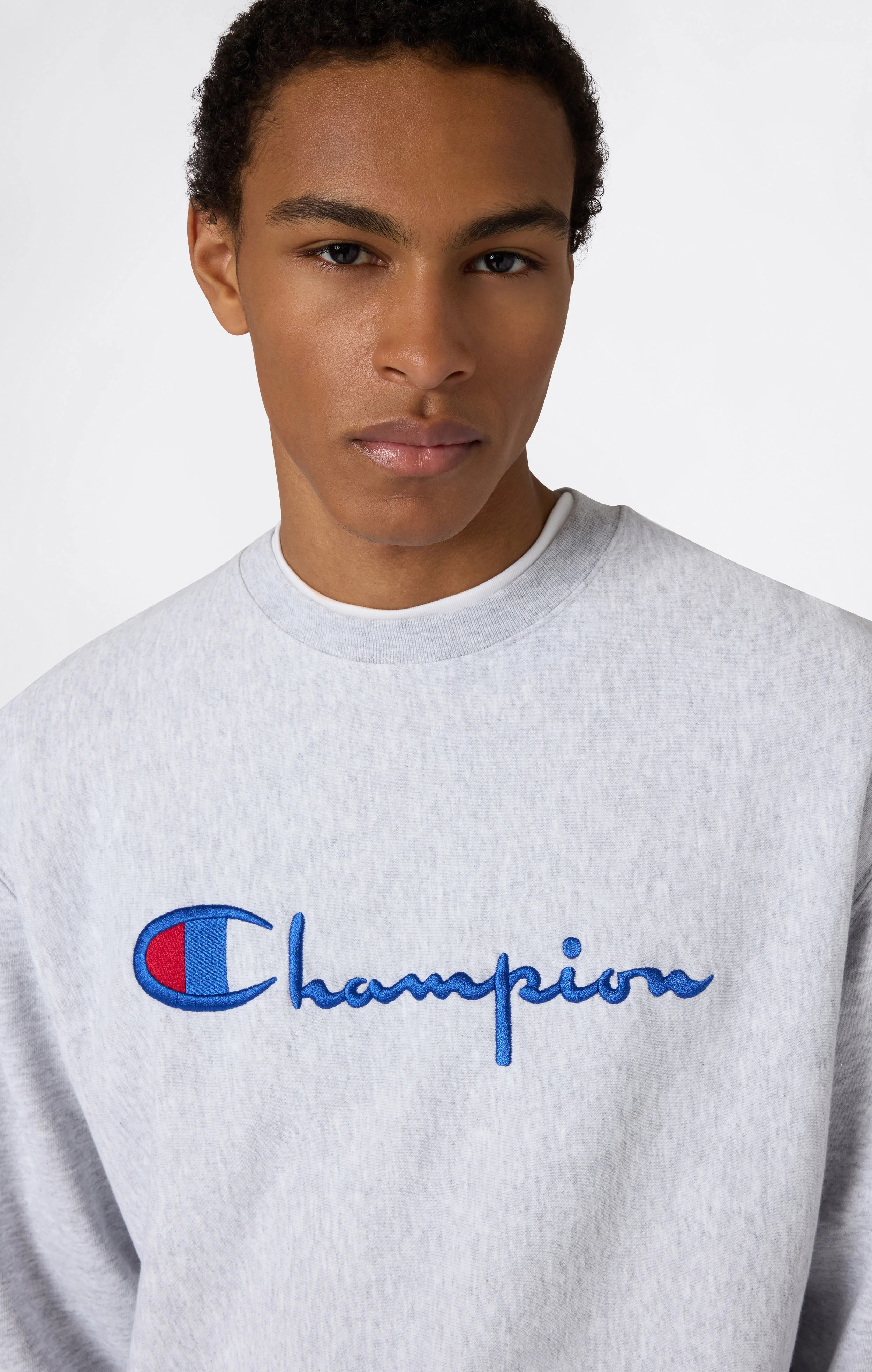 Men’s Crewneck Sweatshirt Reverse Weave - Image 2