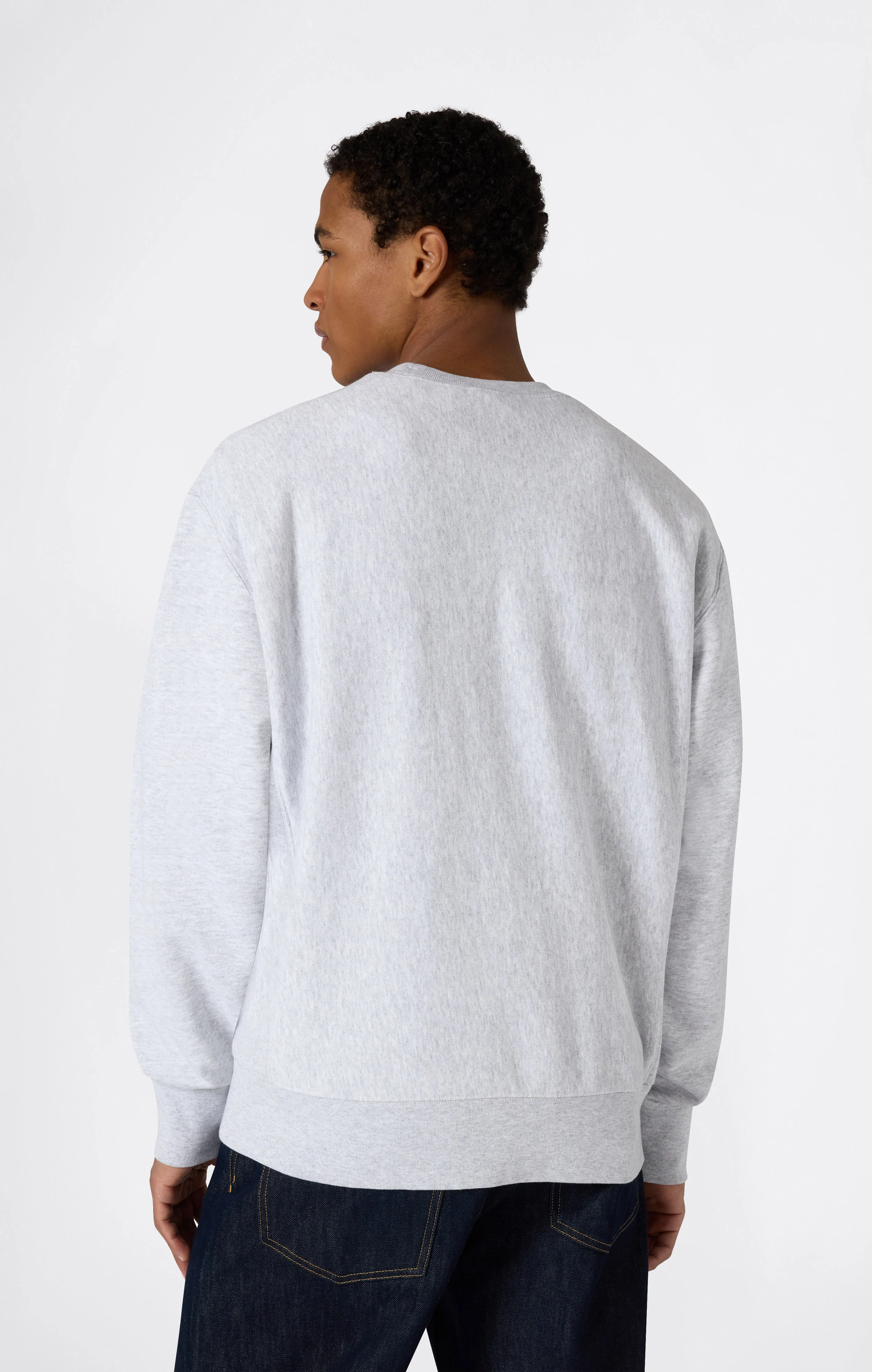 Men’s Crewneck Sweatshirt Reverse Weave - Image 3