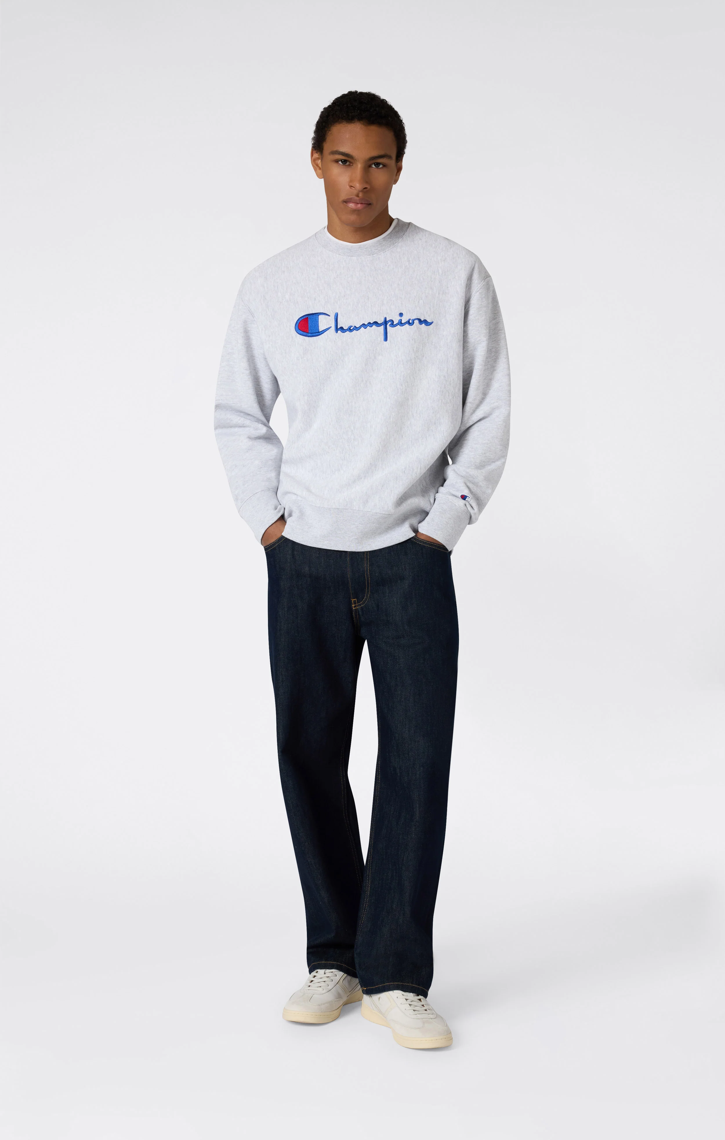 Men’s Crewneck Sweatshirt Reverse Weave - Image 4