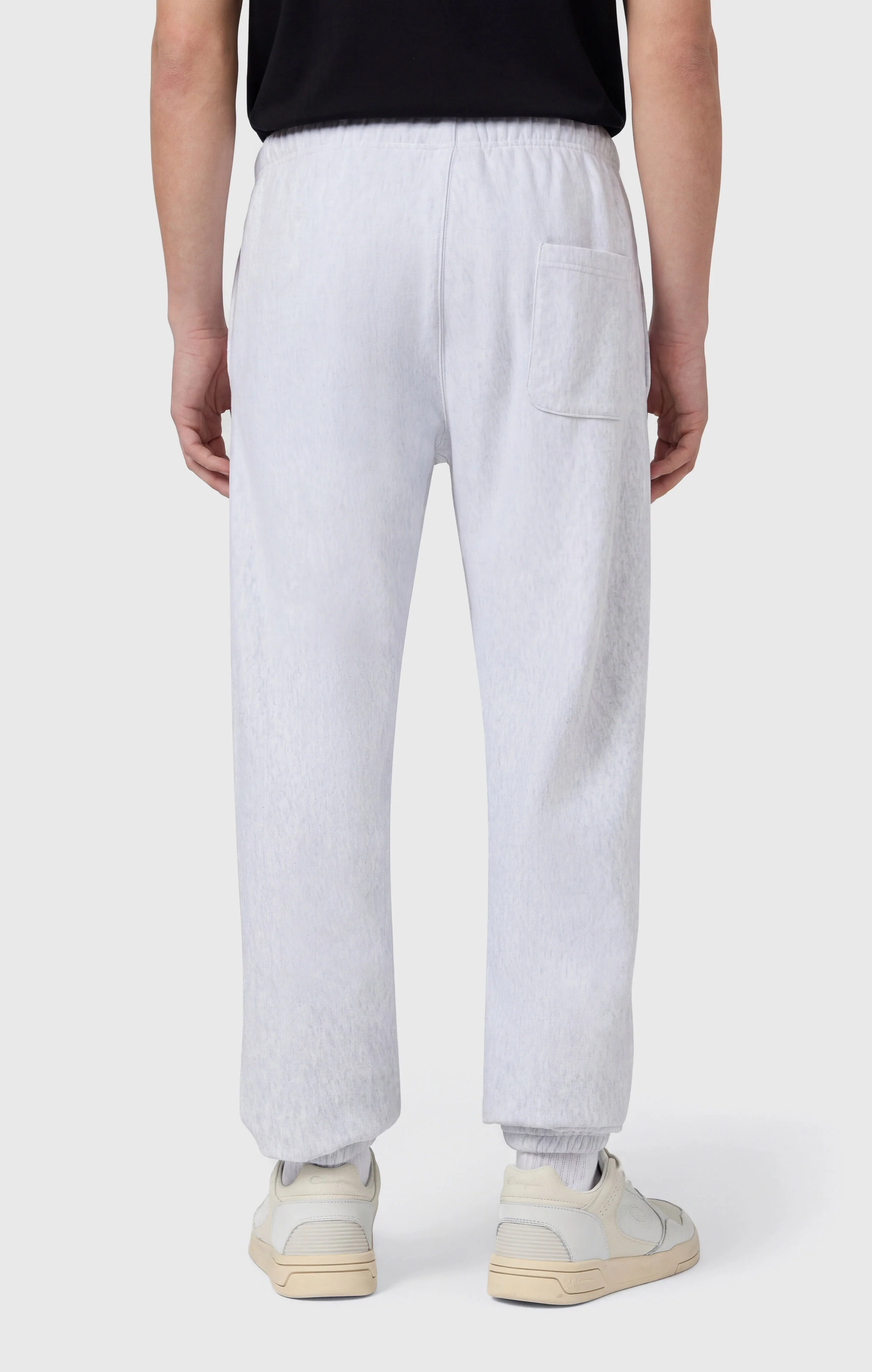 Men’s Lightweight Jogger Pants with Elastic Cuff Reverse Weave - Image 3