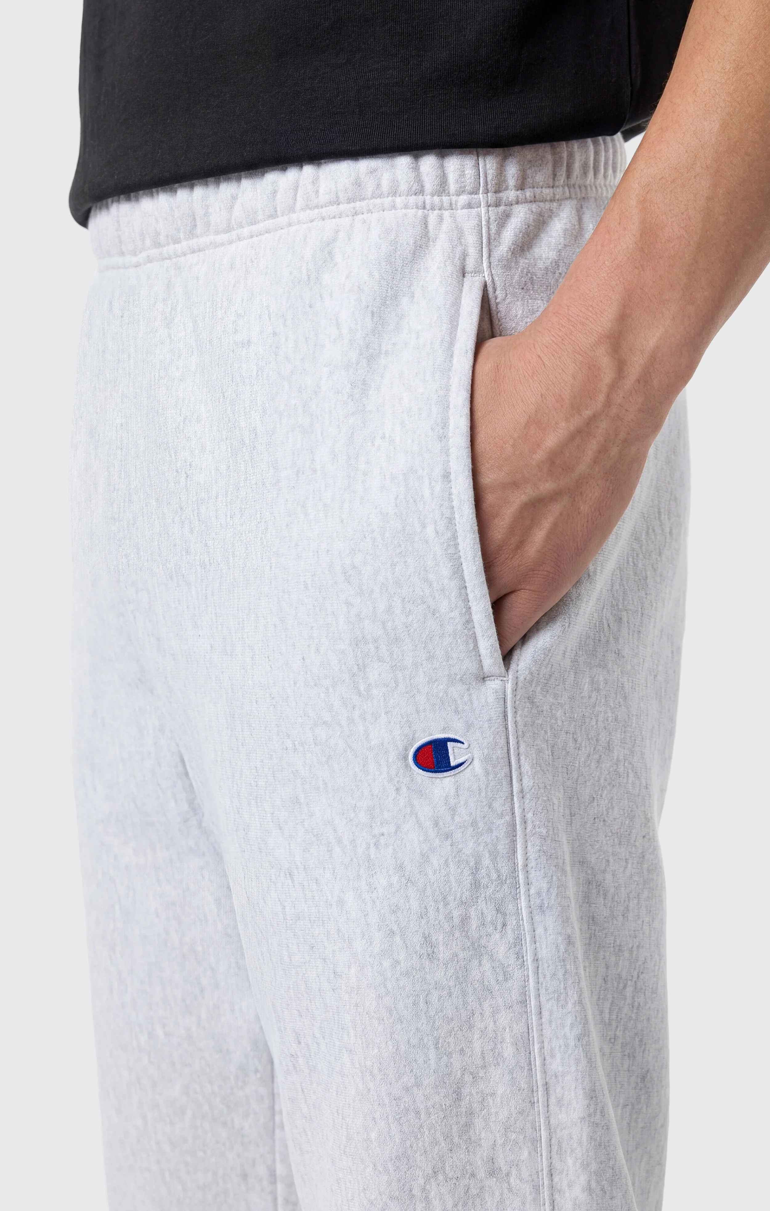 Men’s Lightweight Jogger Pants with Elastic Cuff Reverse Weave - Image 4