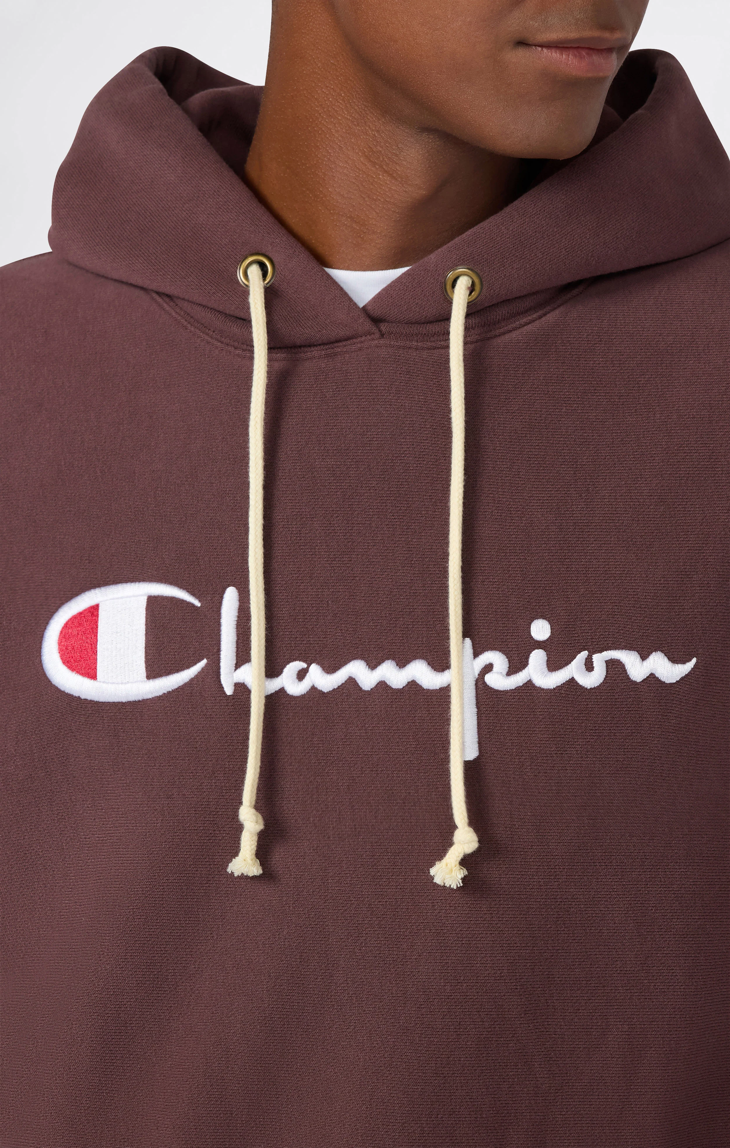 Men’s Heavyweight Hoodie with Brushed Fleece Interior Reverse Weave - Image 3