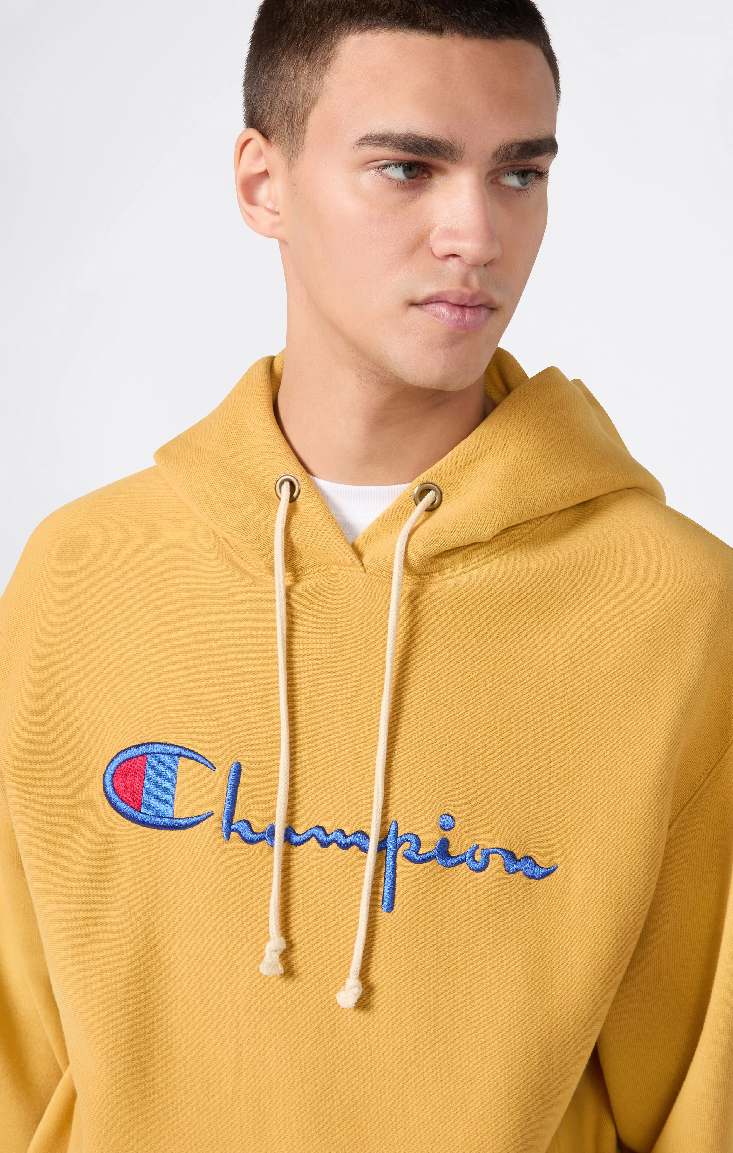 Men’s Heavyweight Hoodie with Brushed Fleece Interior Reverse Weave - Image 3