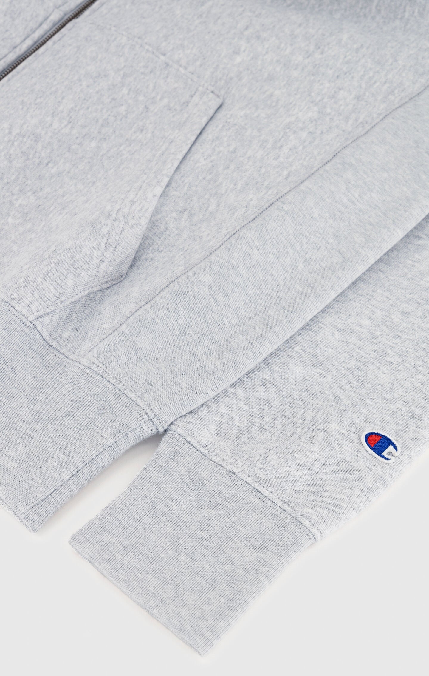 Reverse Weave Men's Fleece Zip Up Hoodie - Image 5
