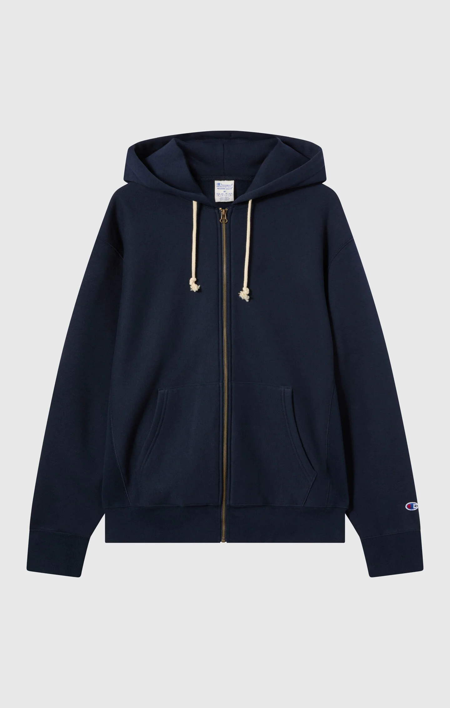 Reverse Weave Men's Fleece Zip Up Hoodie - Image 5