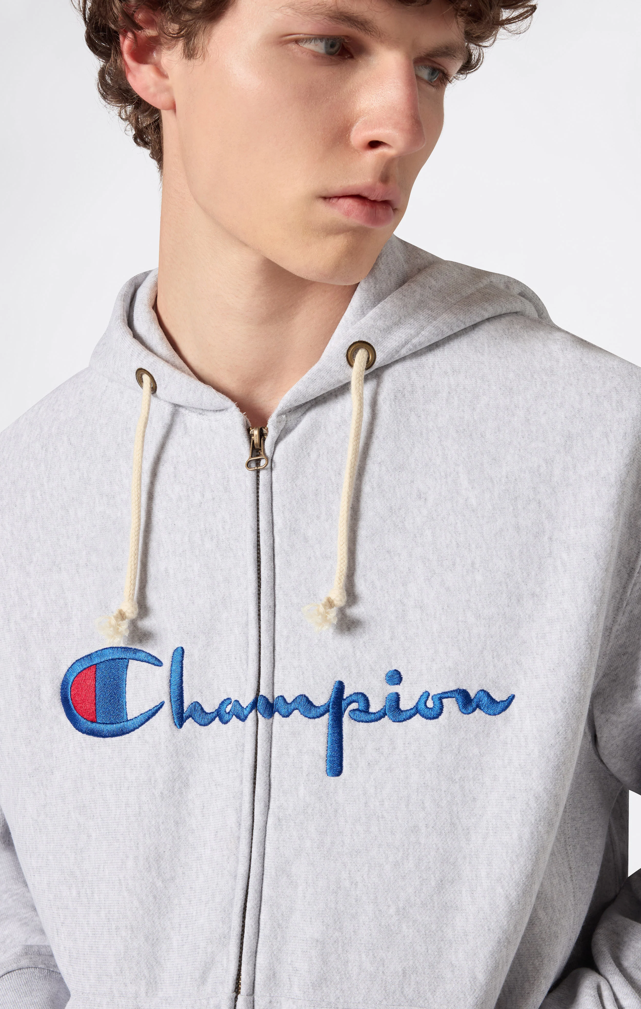 REVERSE WEAVE Men’s Full Zip Hoodie Sweatshirt - Image 3