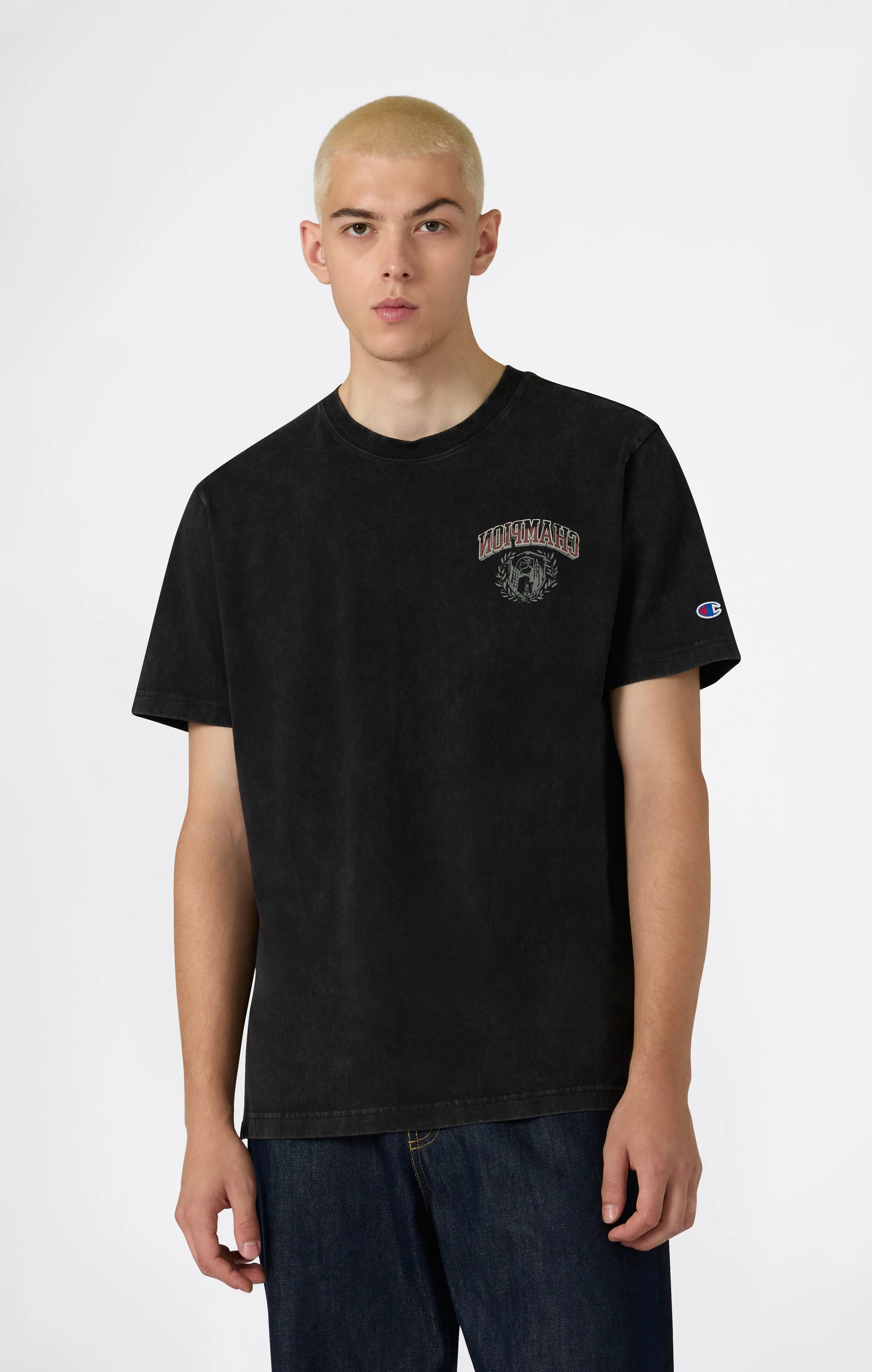 REVERSE WEAVE Men’s Graphic T-Shirt - Image 2