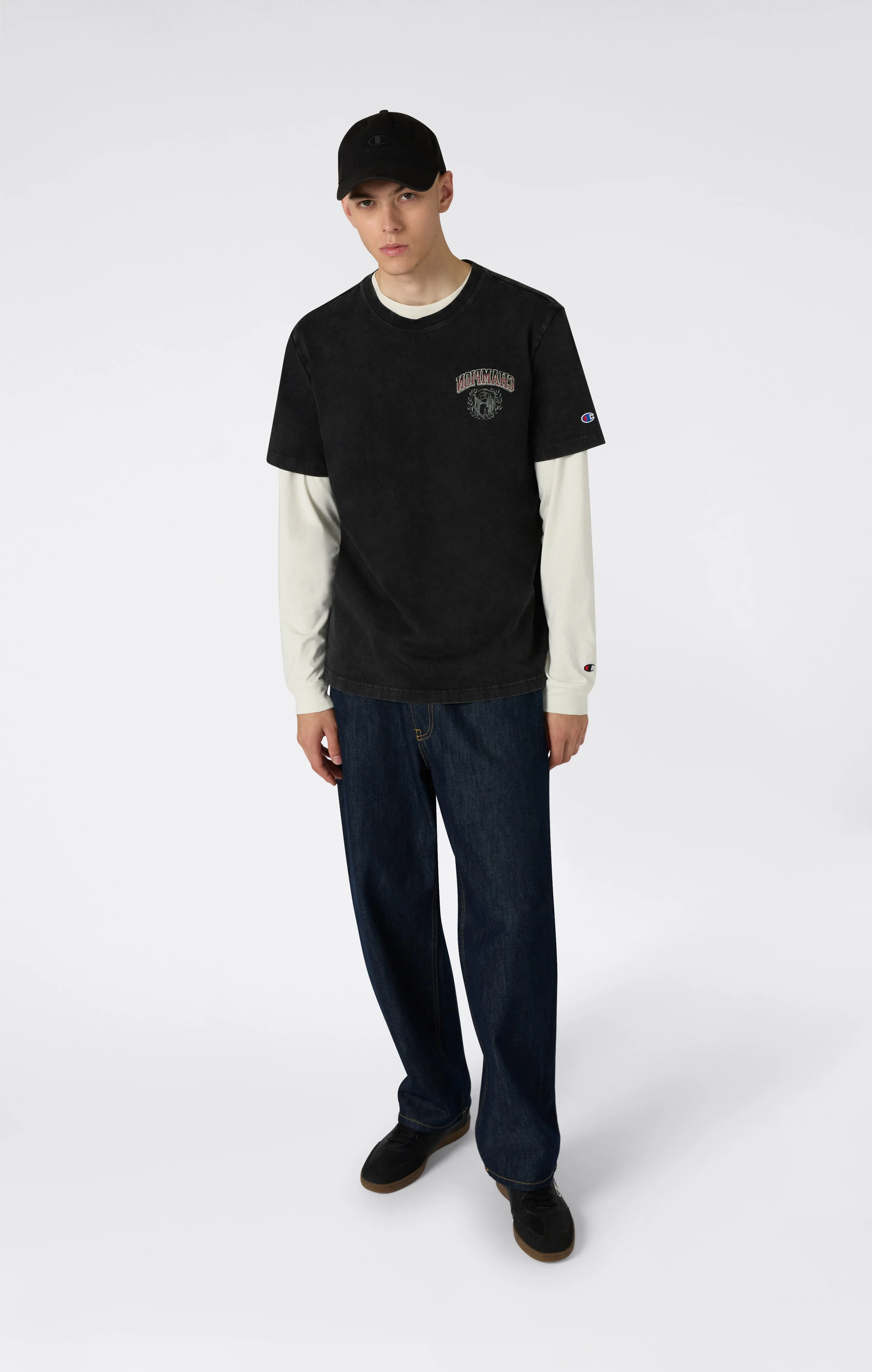 REVERSE WEAVE Men’s Graphic T-Shirt - Image 3