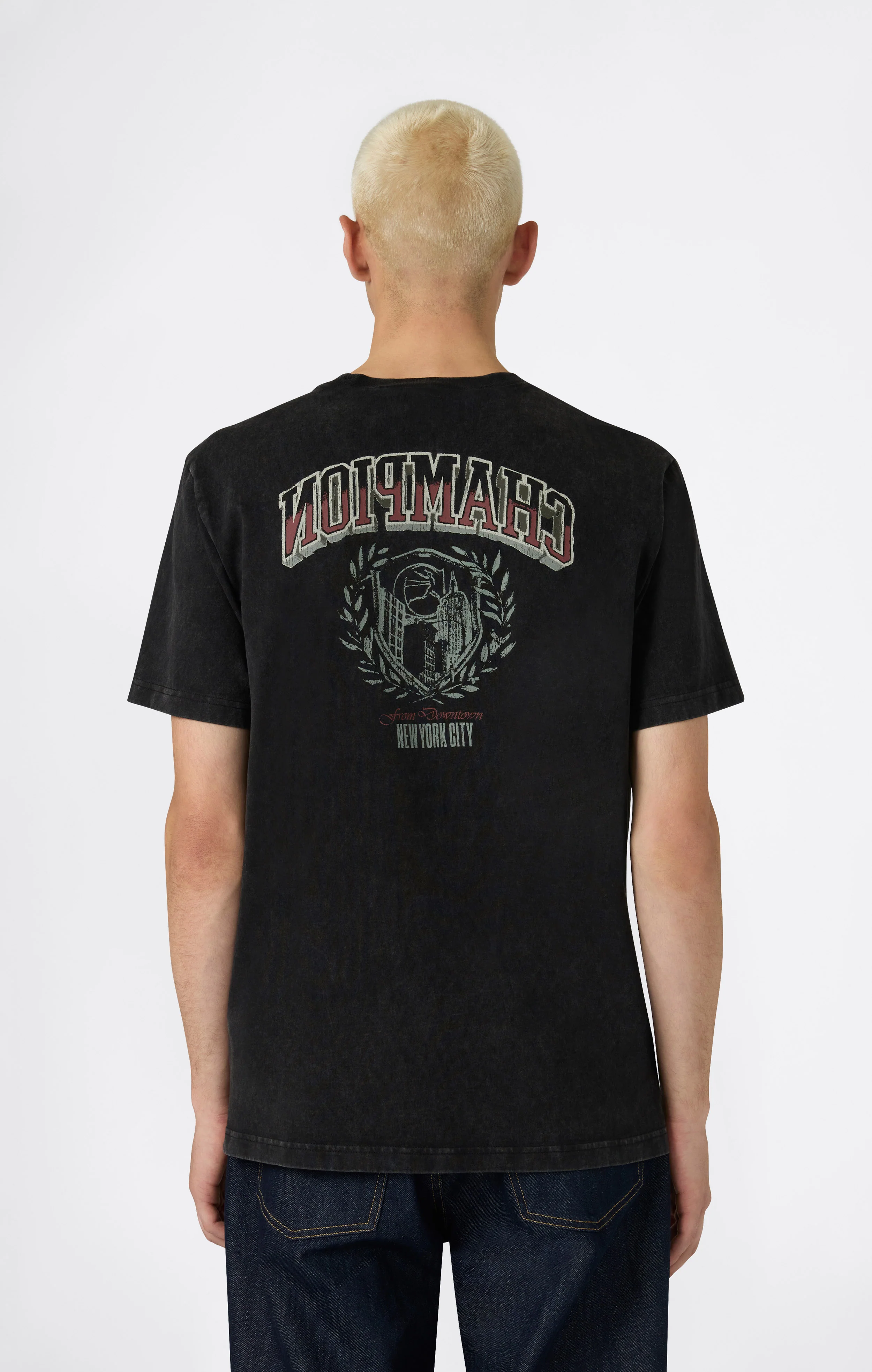 REVERSE WEAVE Men’s Graphic T-Shirt - Image 4