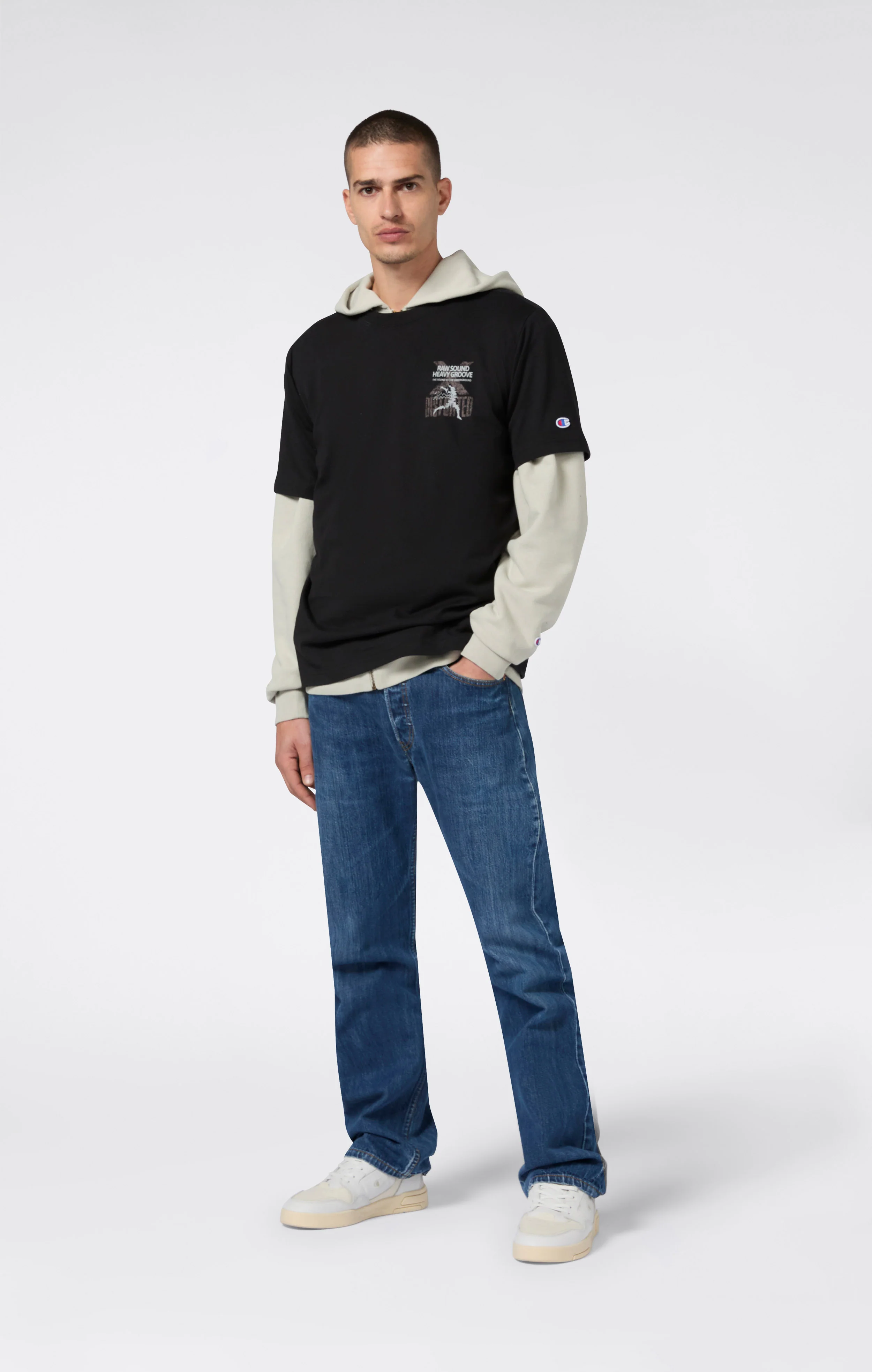 REVERSE WEAVE Men’s Graphic T-Shirt - Image 3