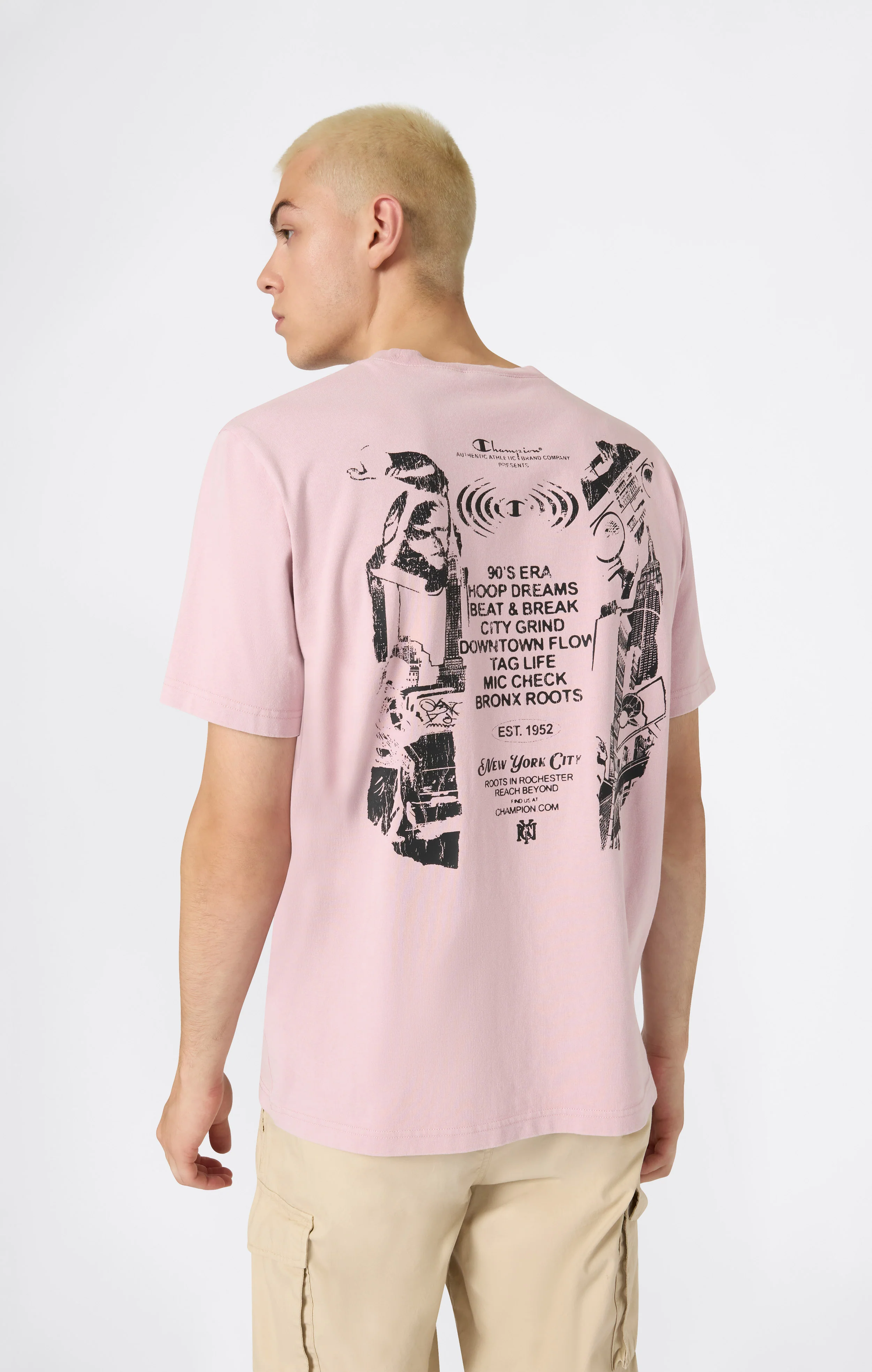 REVERSE WEAVE Men’s Graphic T-Shirt - Image 4