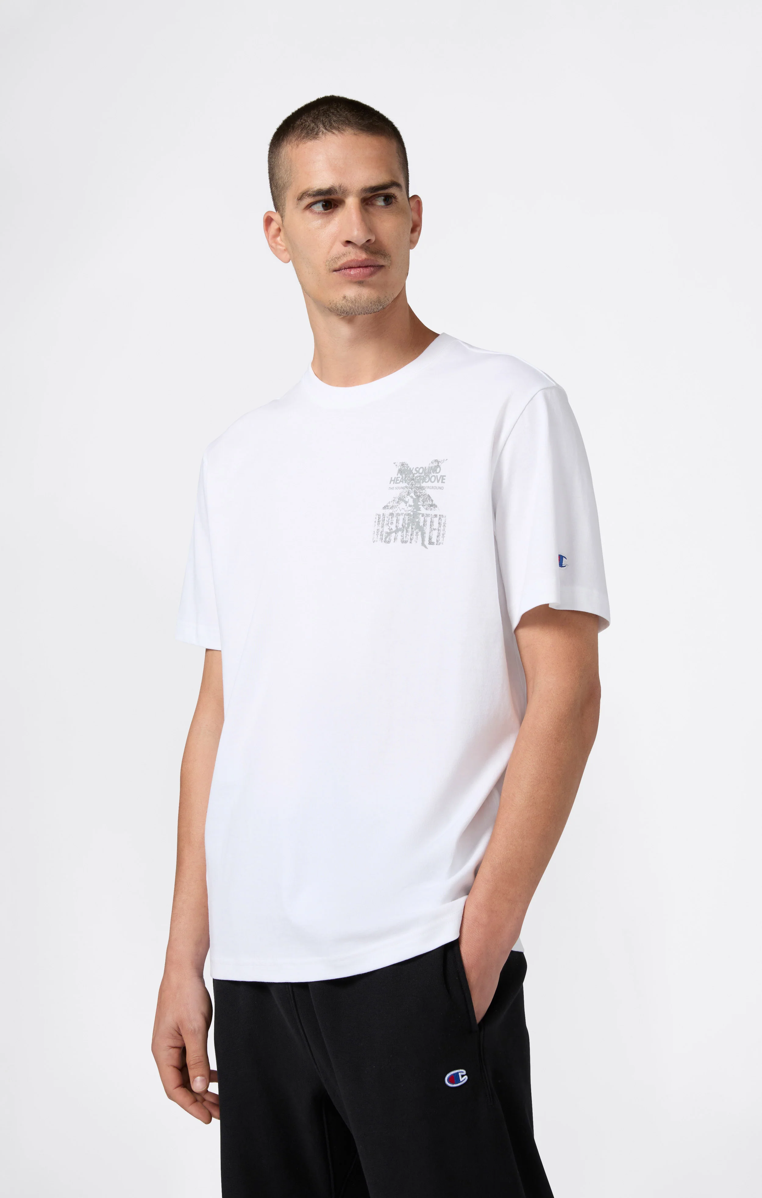 REVERSE WEAVE Men’s Graphic T-Shirt - Image 3