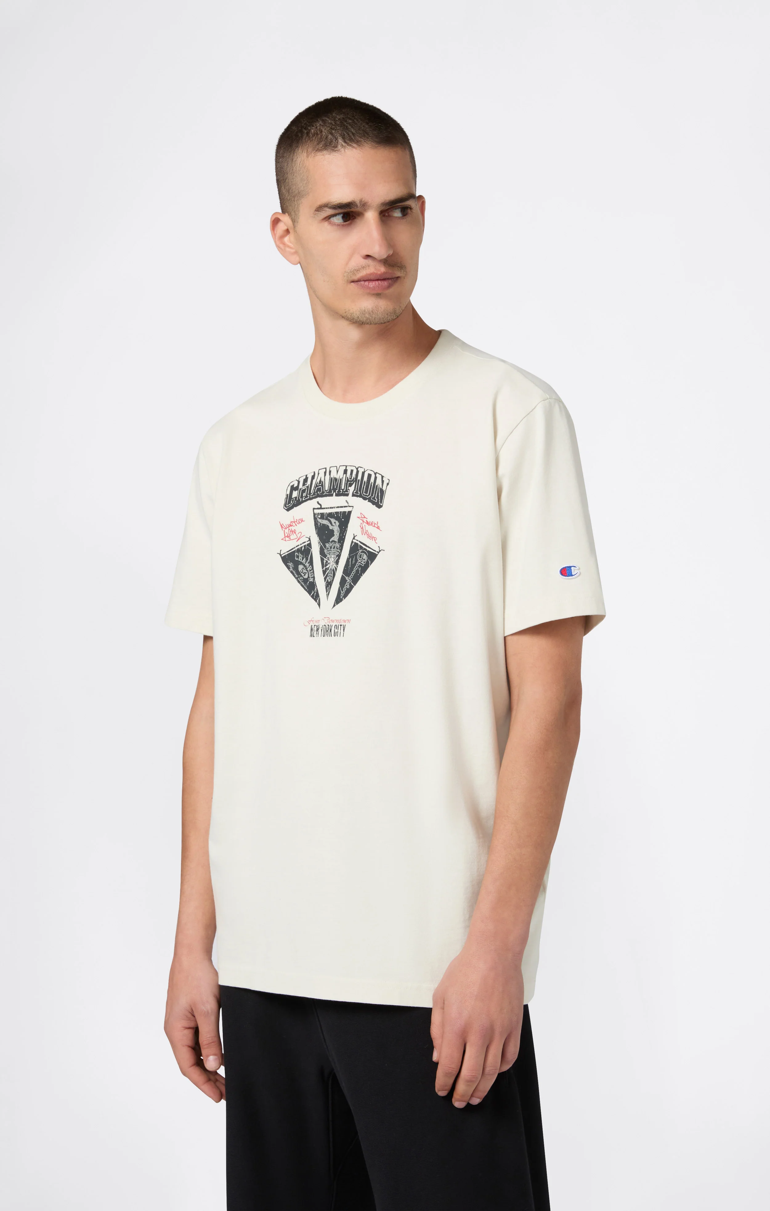 REVERSE WEAVE Men’s Graphic T-Shirt