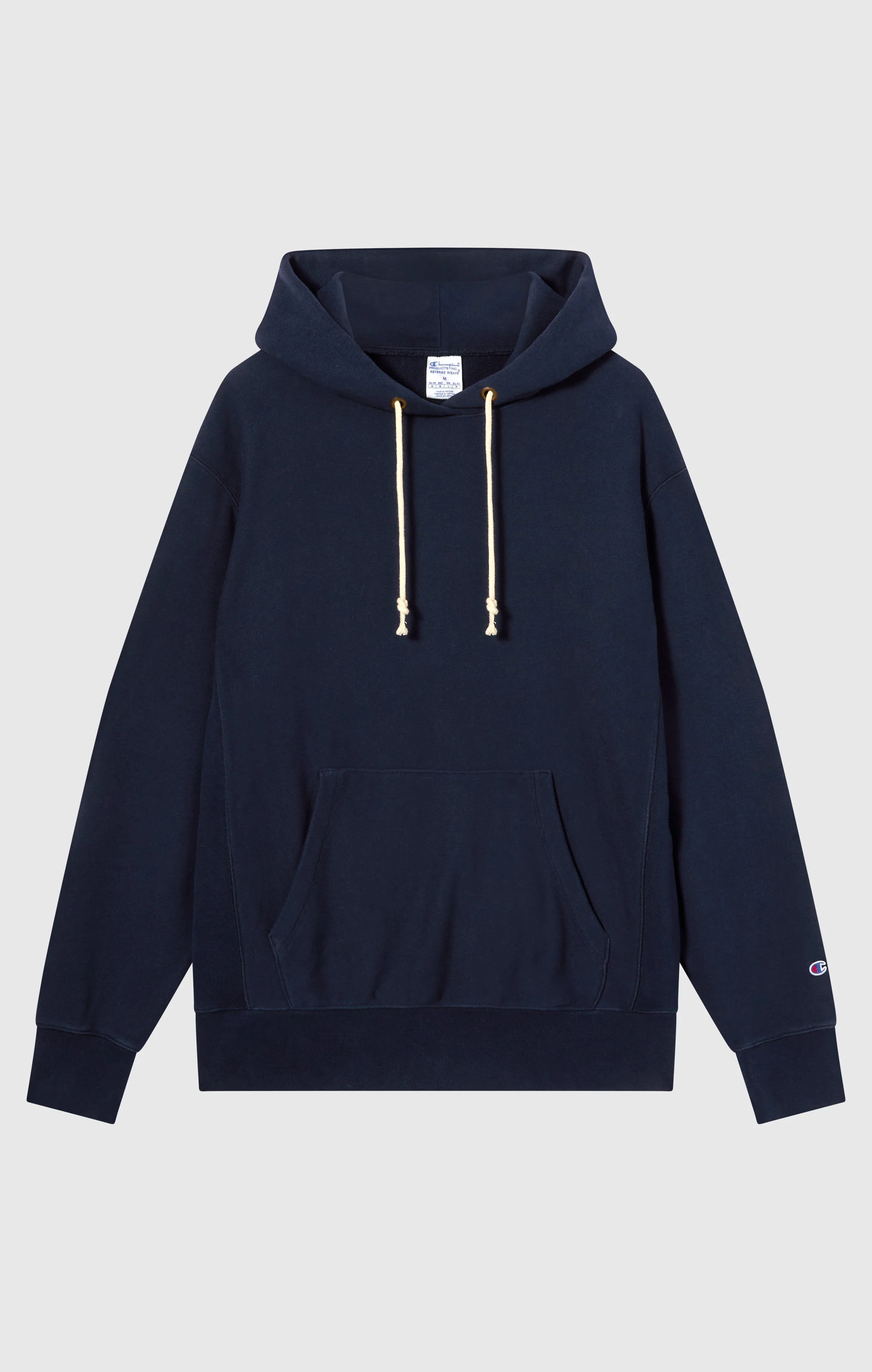 Men’s Lightweight Hooded Sweatshirt Reverse Weave - Image 5