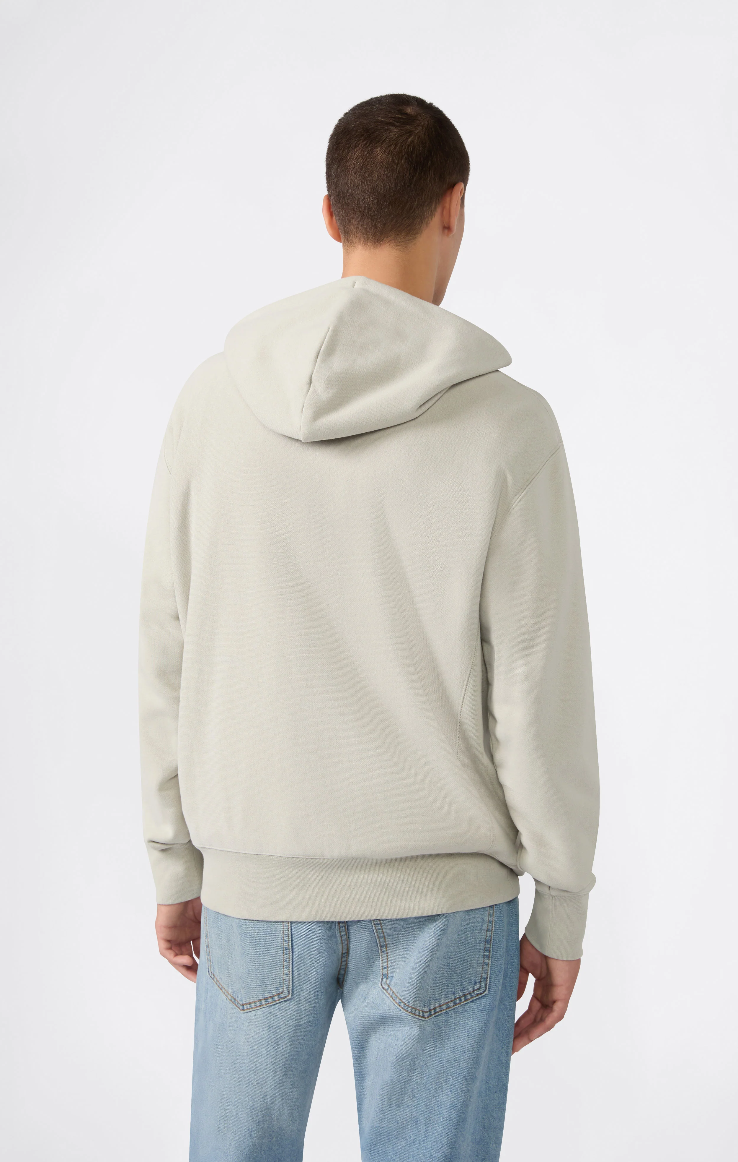 Reverse Weave Men's Loose Fit Hoodie - Image 5