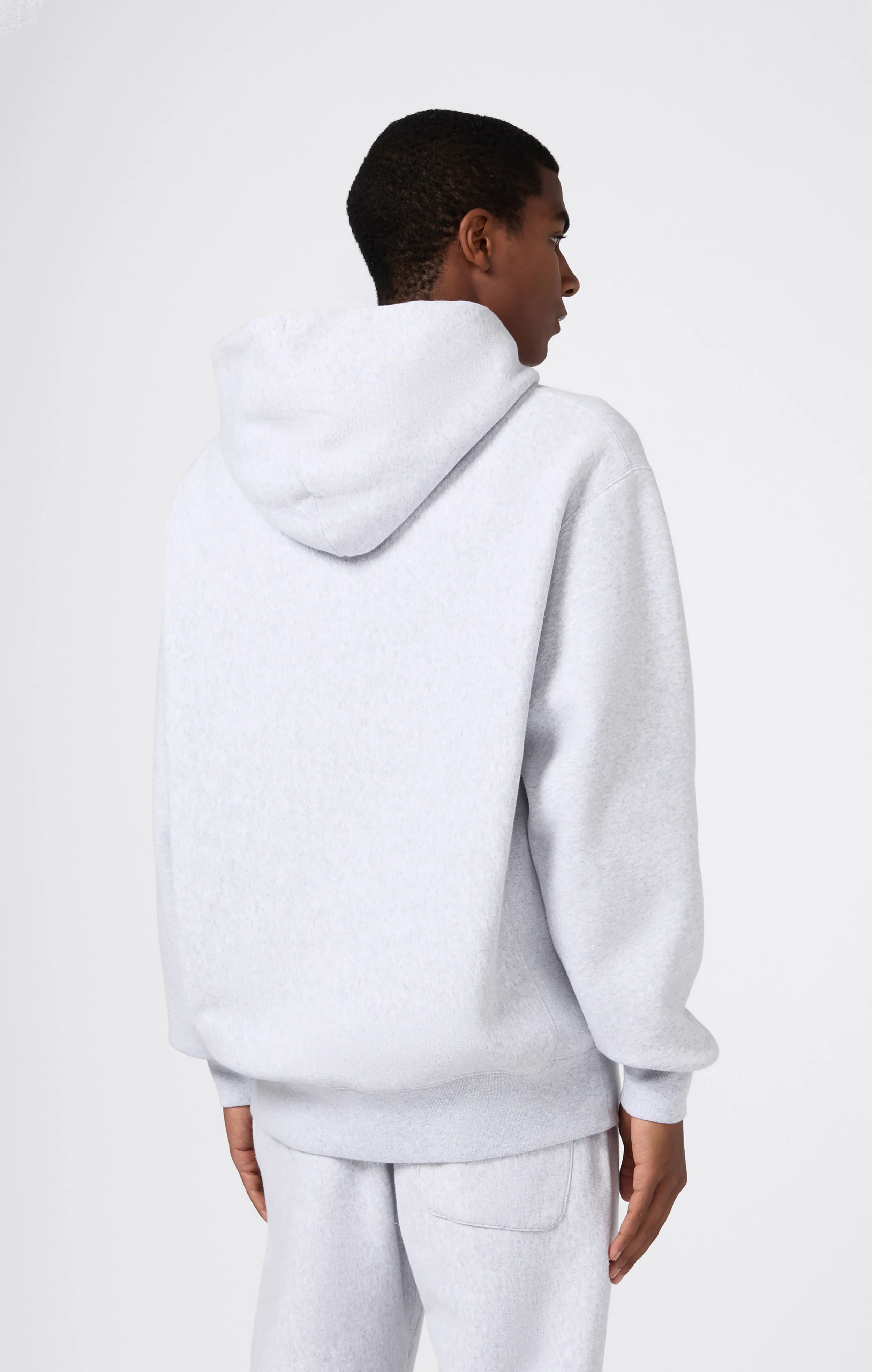 Men’s Heavyweight Fleece Hoodie Reverse Weave - Image 3