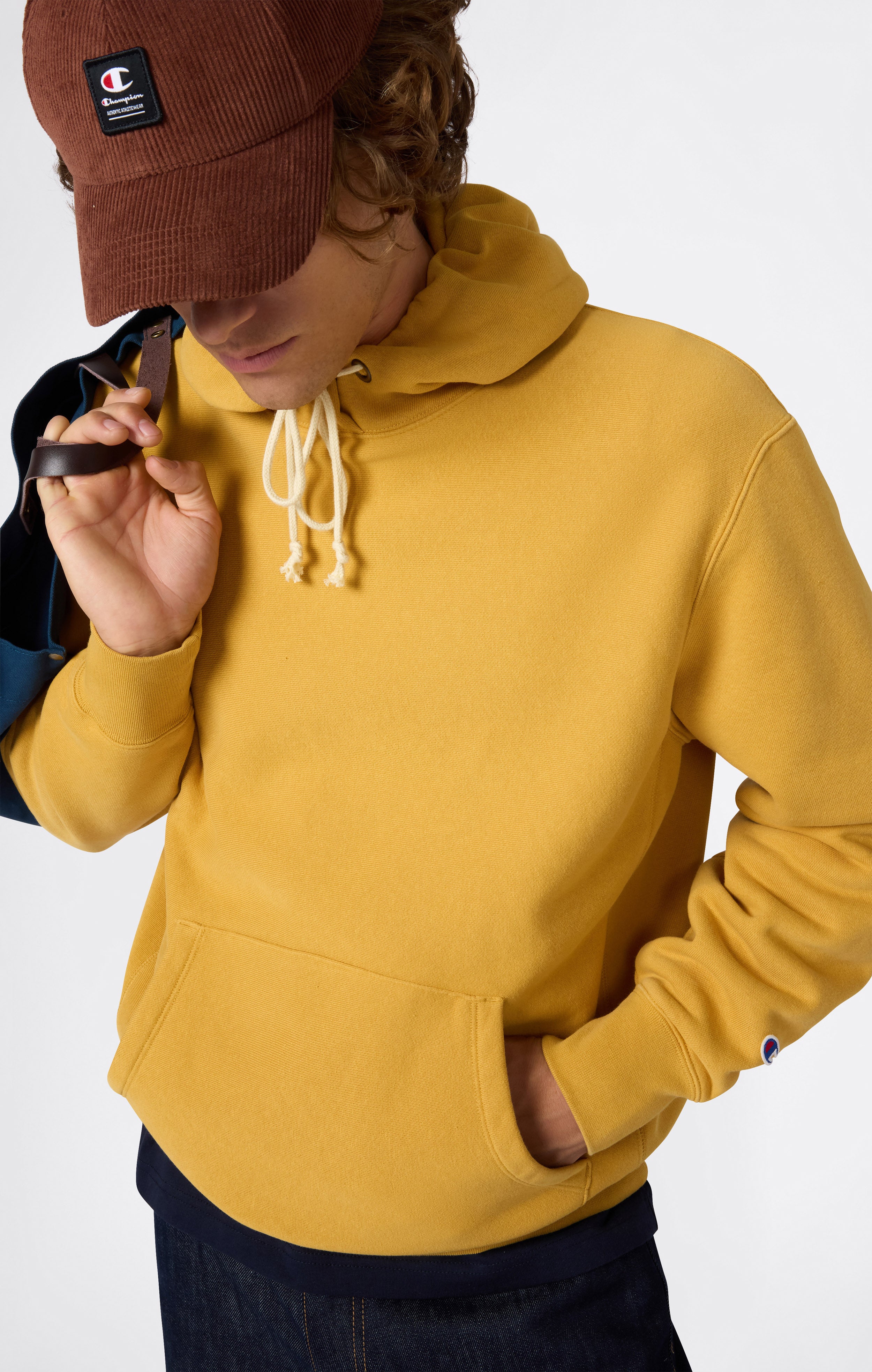 Men’s Heavyweight Fleece Hoodie Reverse Weave - Image 5