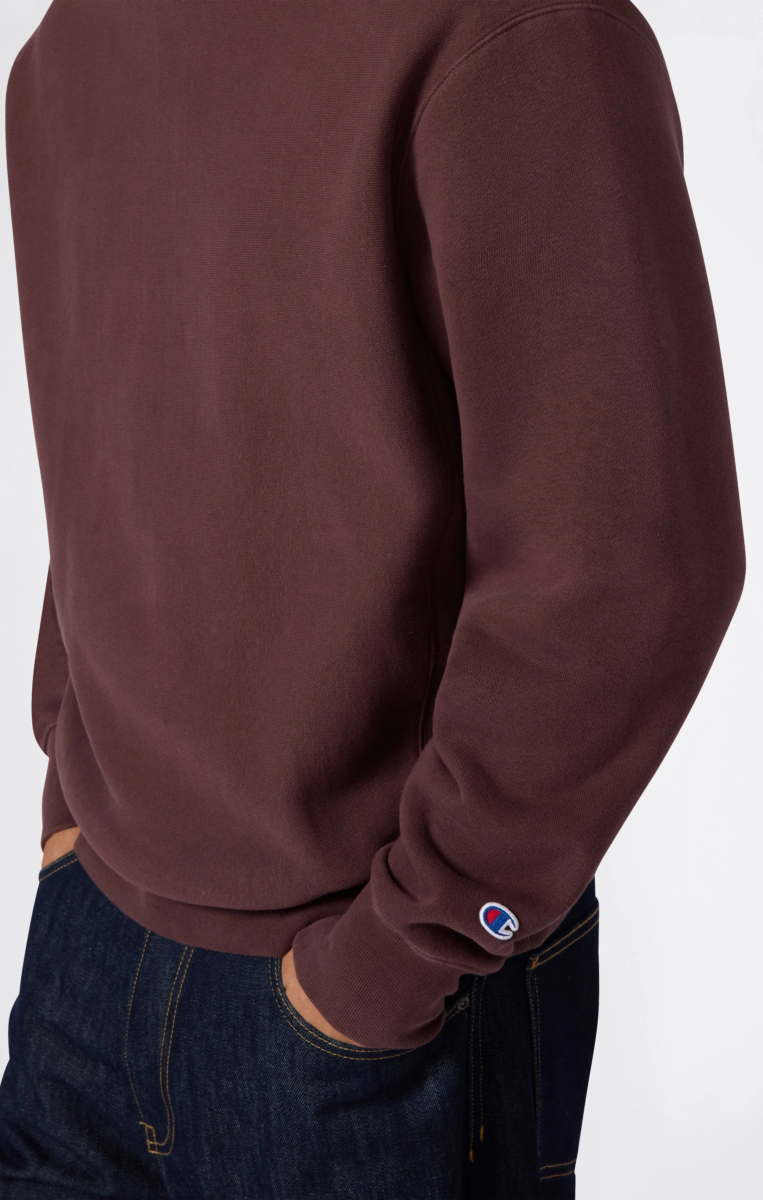 Men’s Heavyweight Fleece Sweatshirt Reverse Weave - Image 3