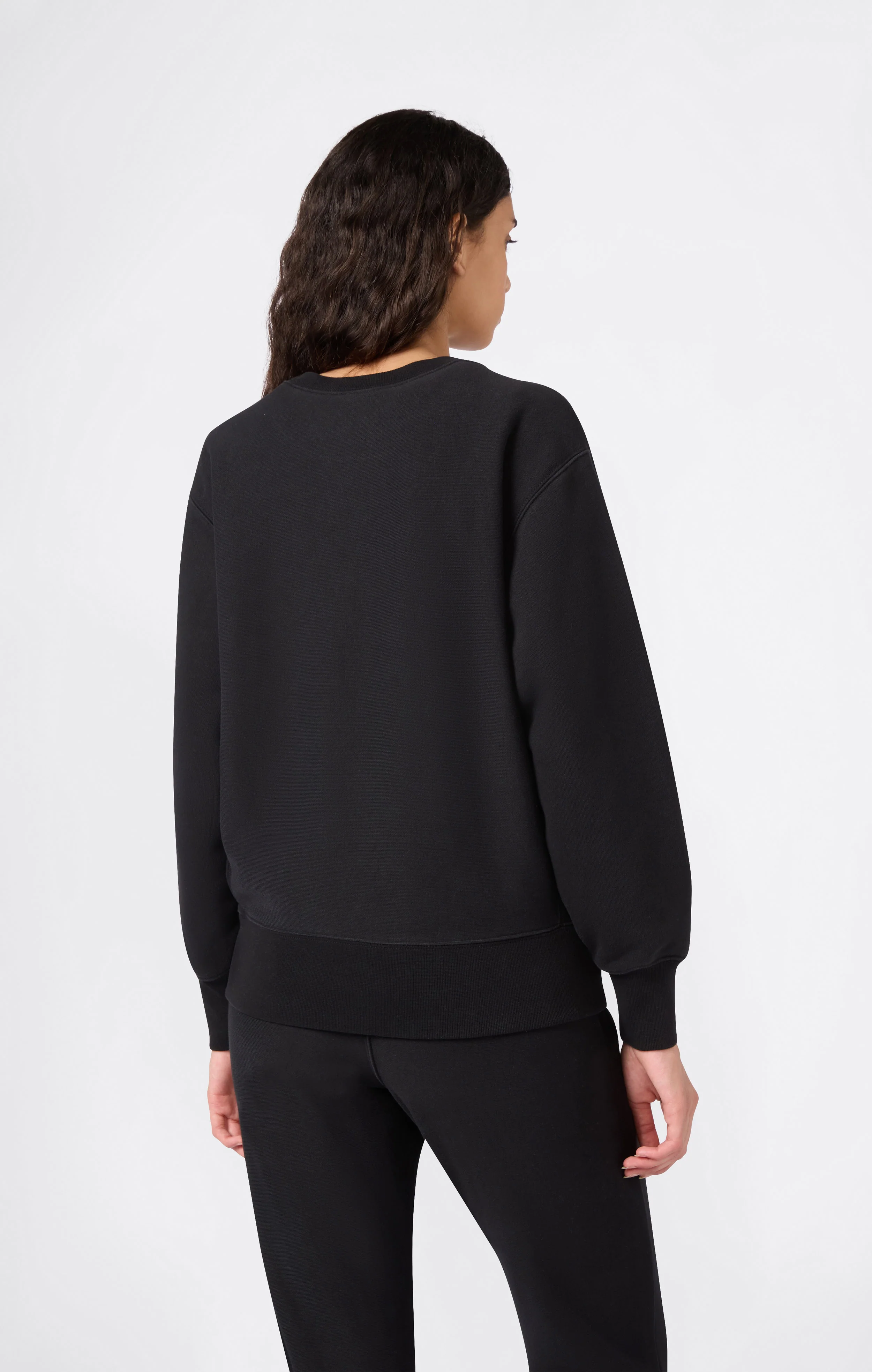 Women’s Heavyweight Fleece Sweatshirt Reverse Weave - Image 3
