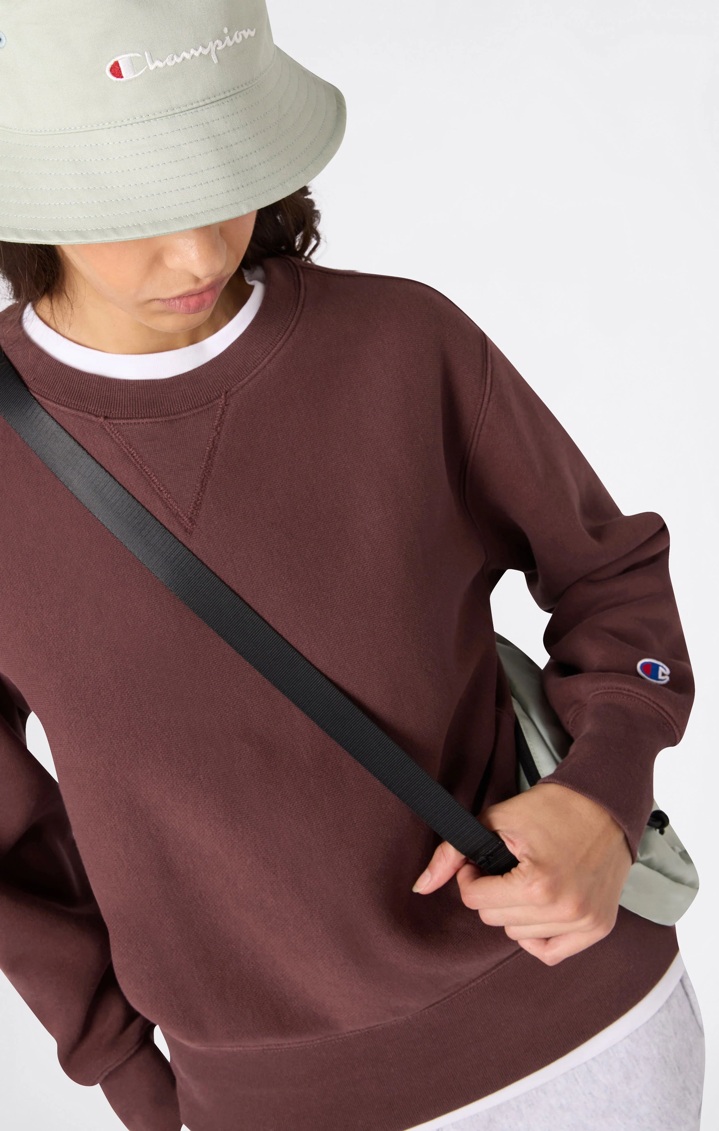 Women’s Heavyweight Fleece Sweatshirt Reverse Weave - Image 4