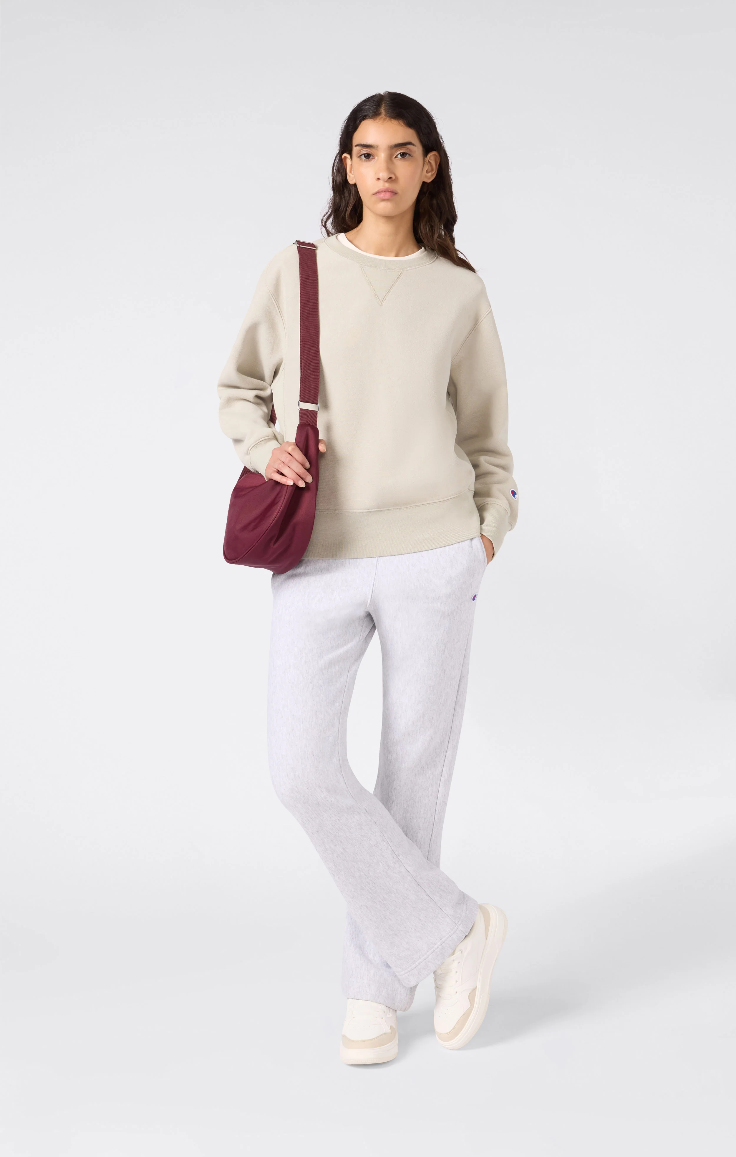Women’s Heavyweight Fleece Sweatshirt Reverse Weave - Image 2