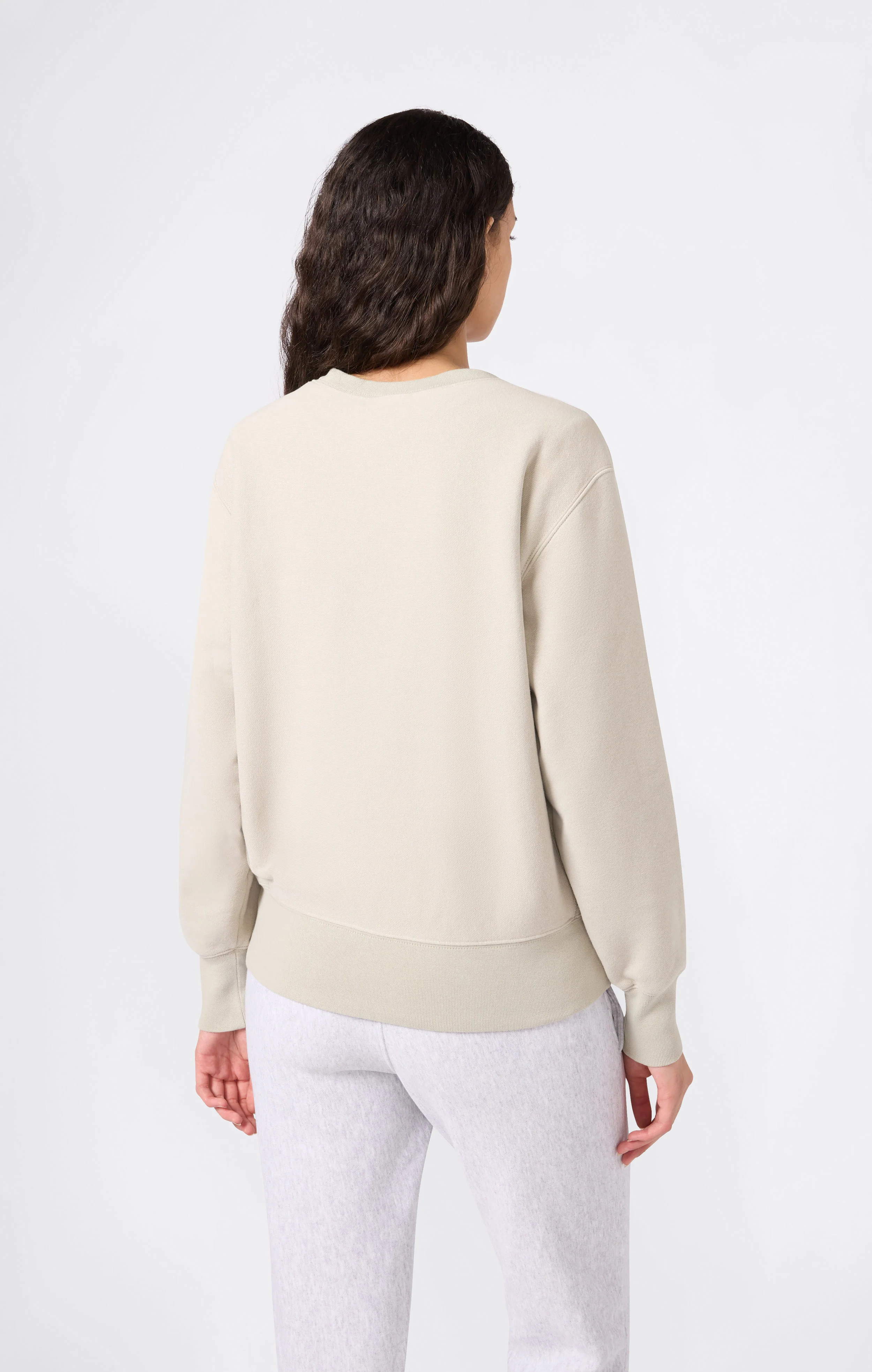 Women’s Heavyweight Fleece Sweatshirt Reverse Weave - Image 5