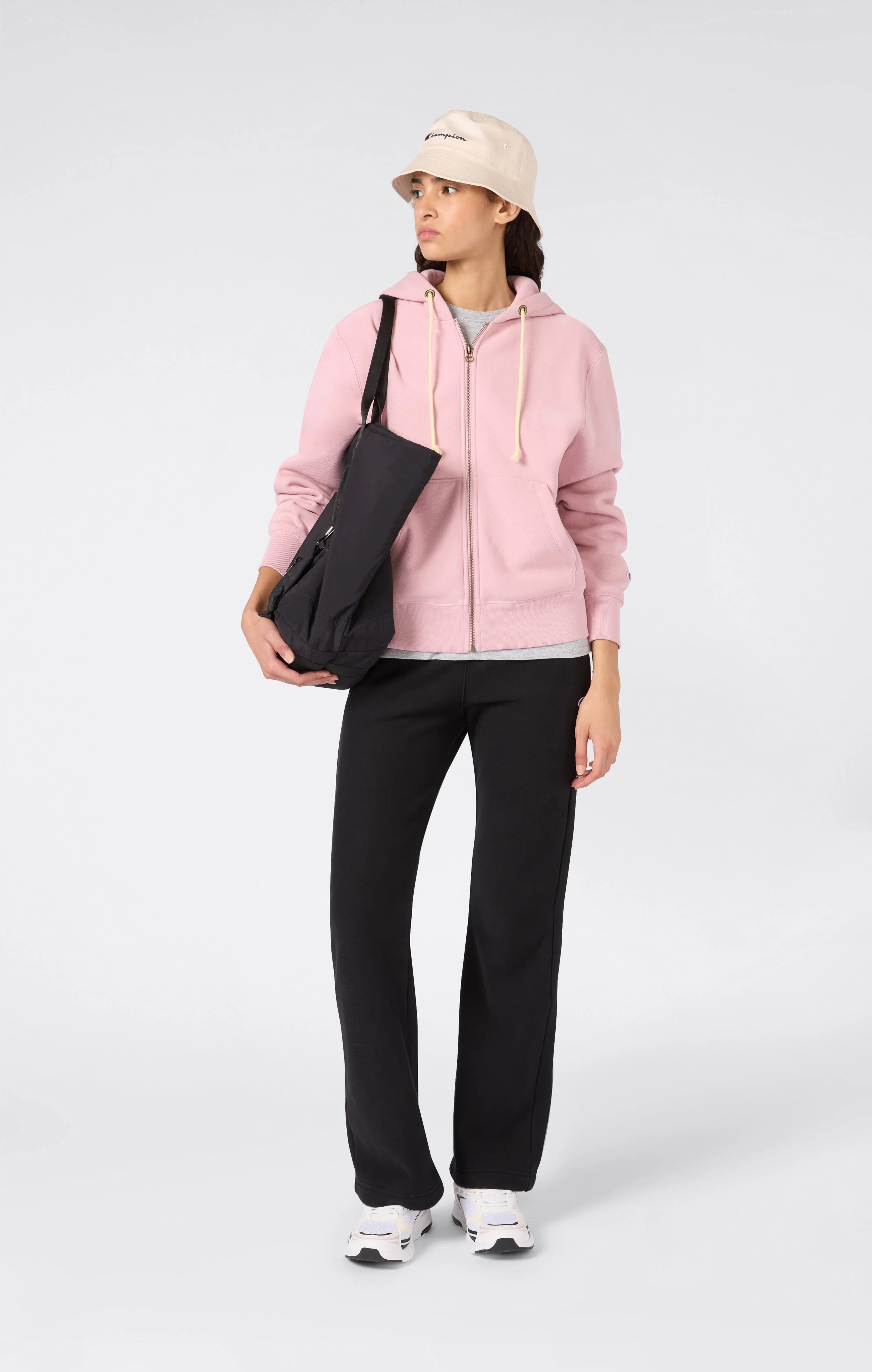 Women’s Heavyweight Full-Zip Fleece Hoodie Reverse Weave - Image 5