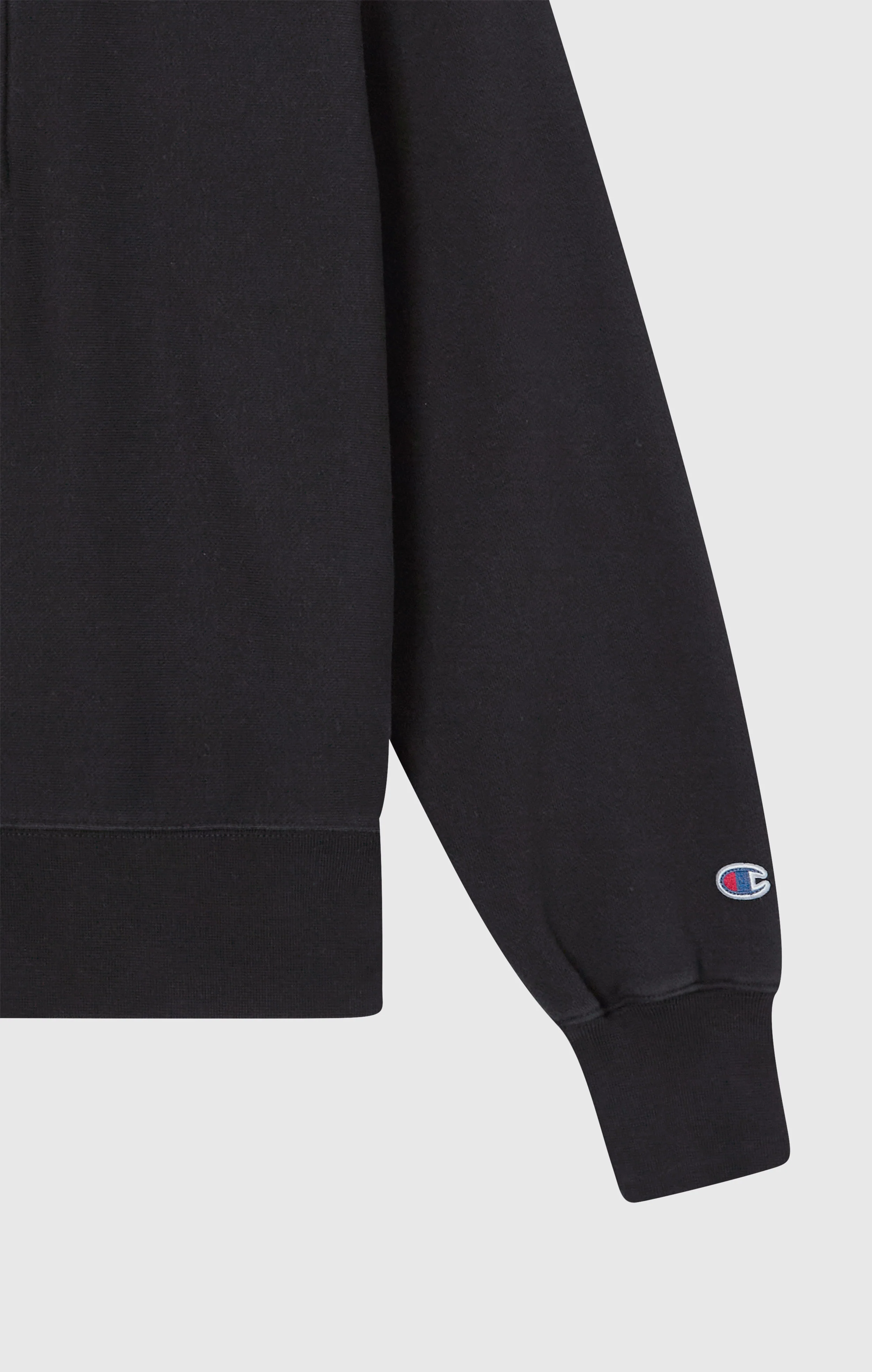 Women’s Heavyweight Half-Zip Fleece Sweatshirt Reverse Weave - Image 7