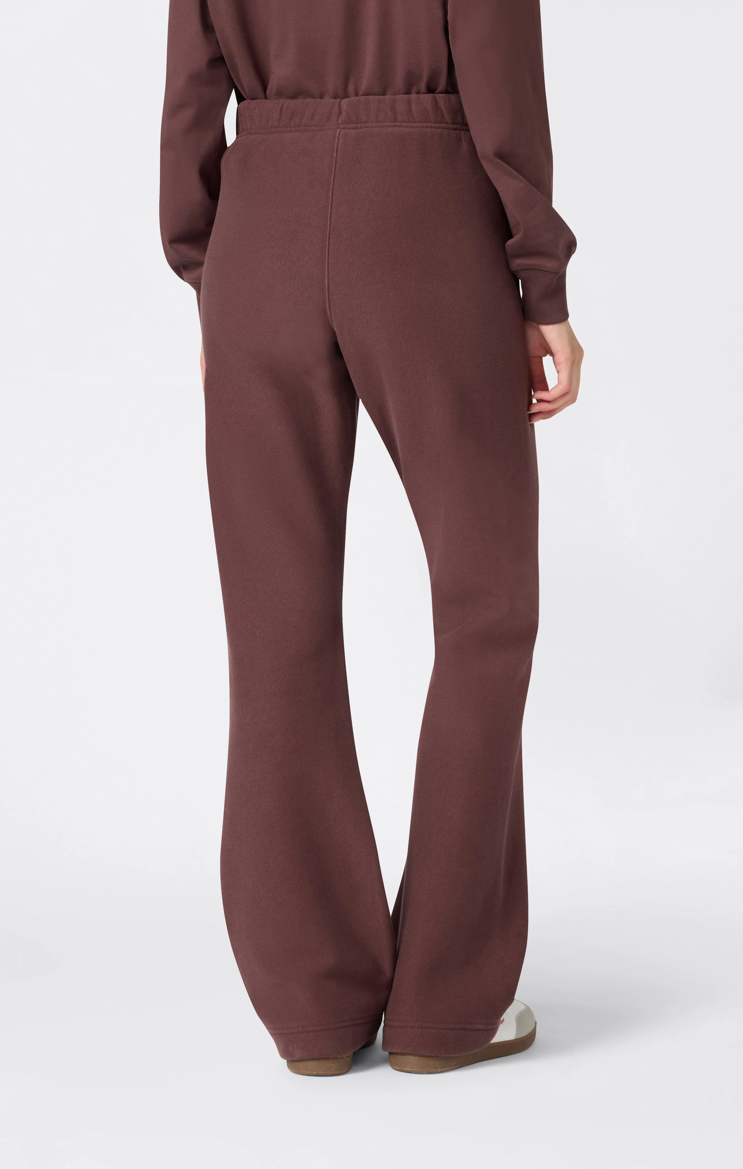 Women’s Heavyweight Fleece Long Jogger Pants Reverse Weave - Image 4