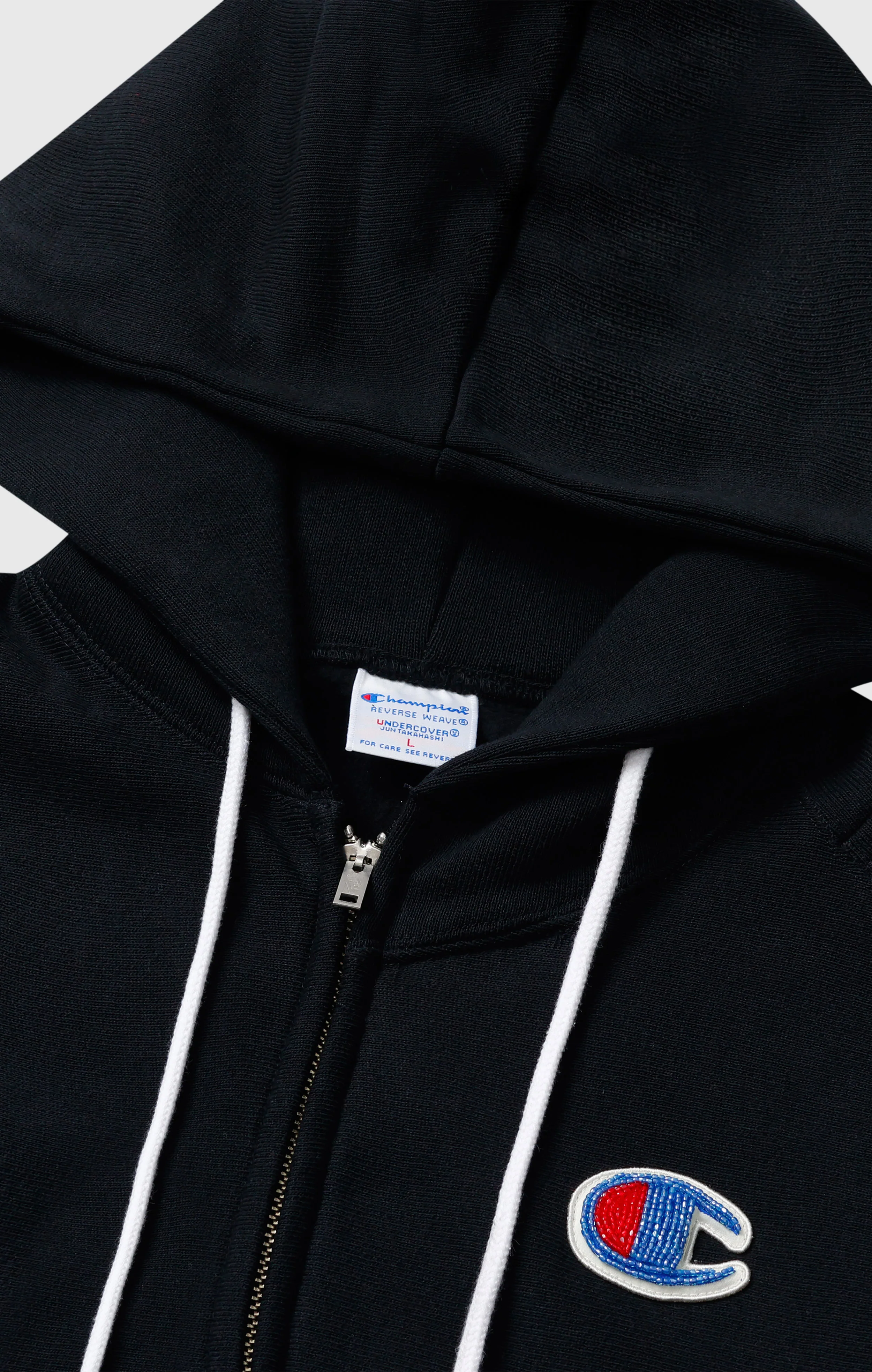 Unisex Reverse Weave “Undercover” Full-Zip Sweatshirt - Image 3