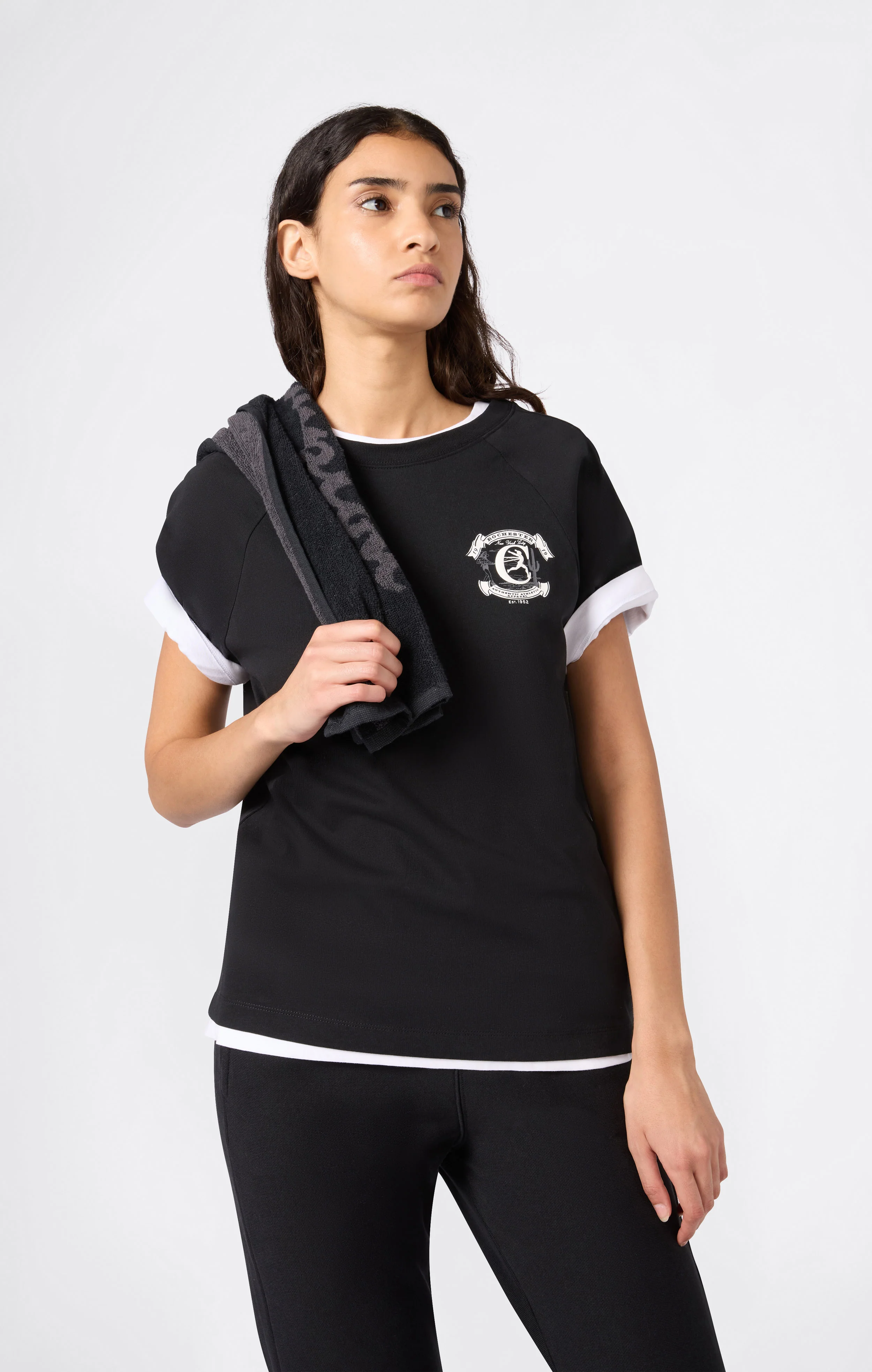 Reverse Weave Women’s Graphic T-Shirt - Image 2