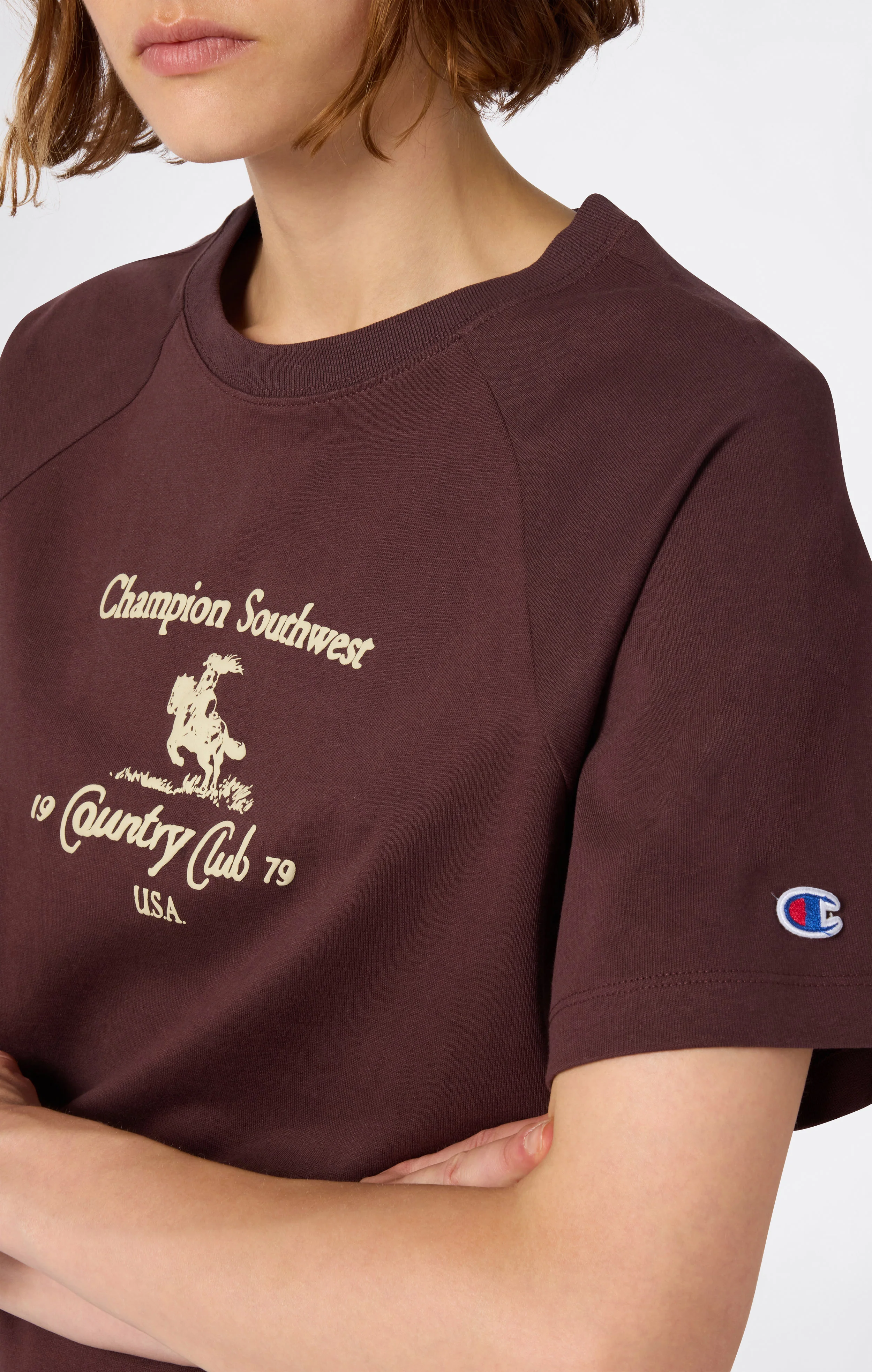 Reverse Weave Women’s Graphic T-Shirt - Image 2