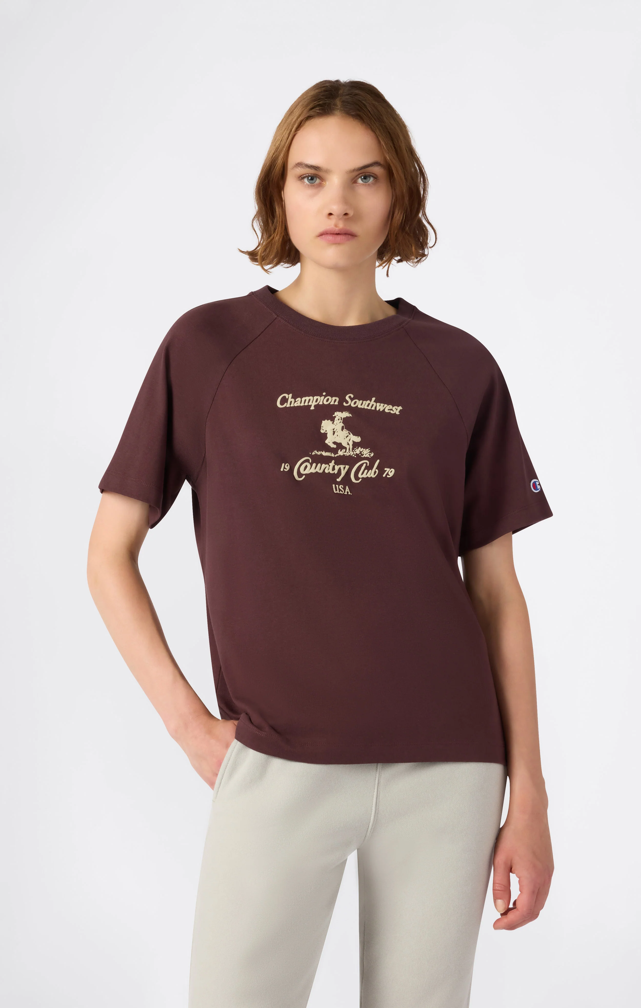 Reverse Weave Women’s Graphic T-Shirt - Image 4