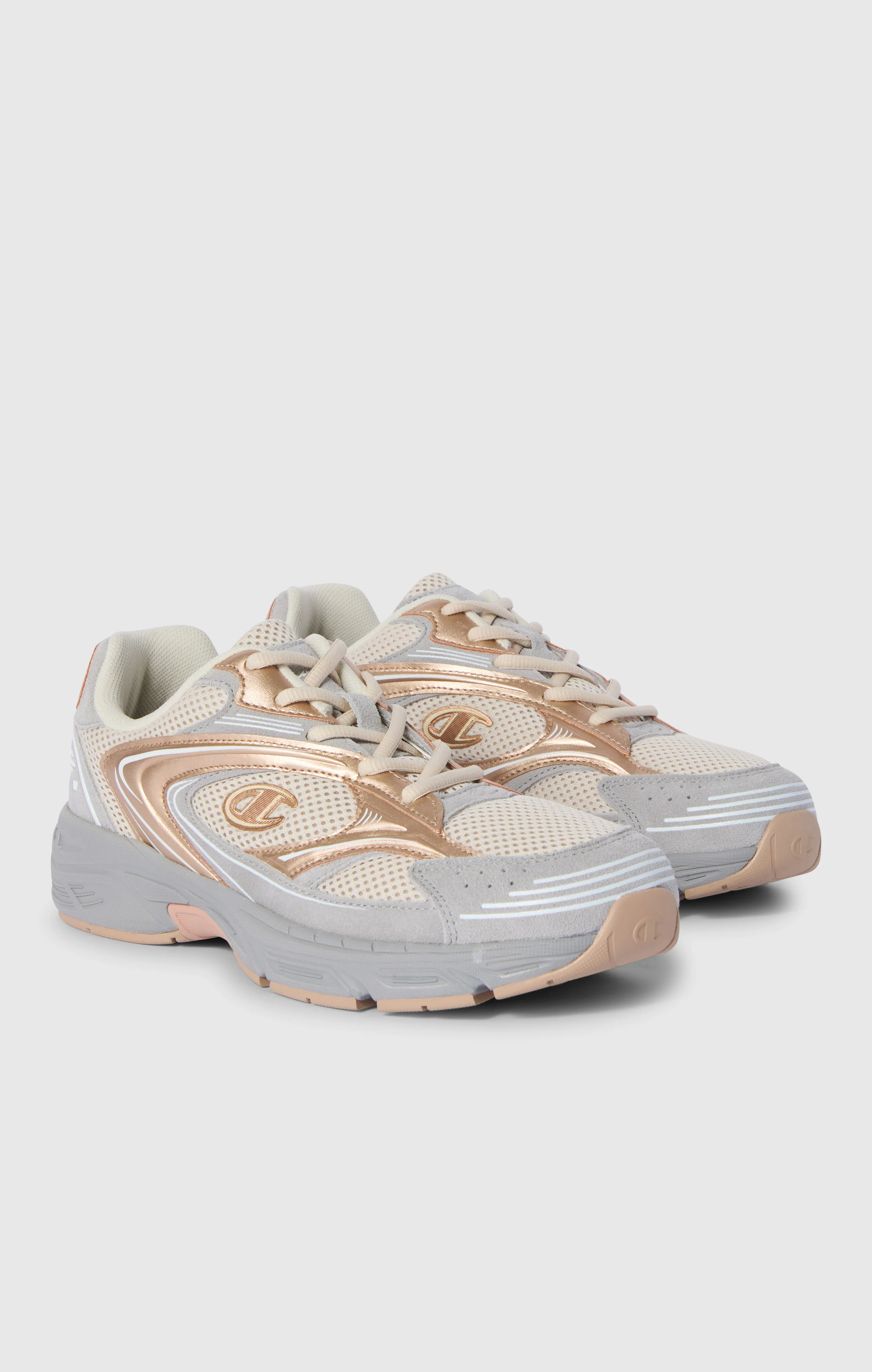 RN00 METALLIC Trainers Low - Image 2