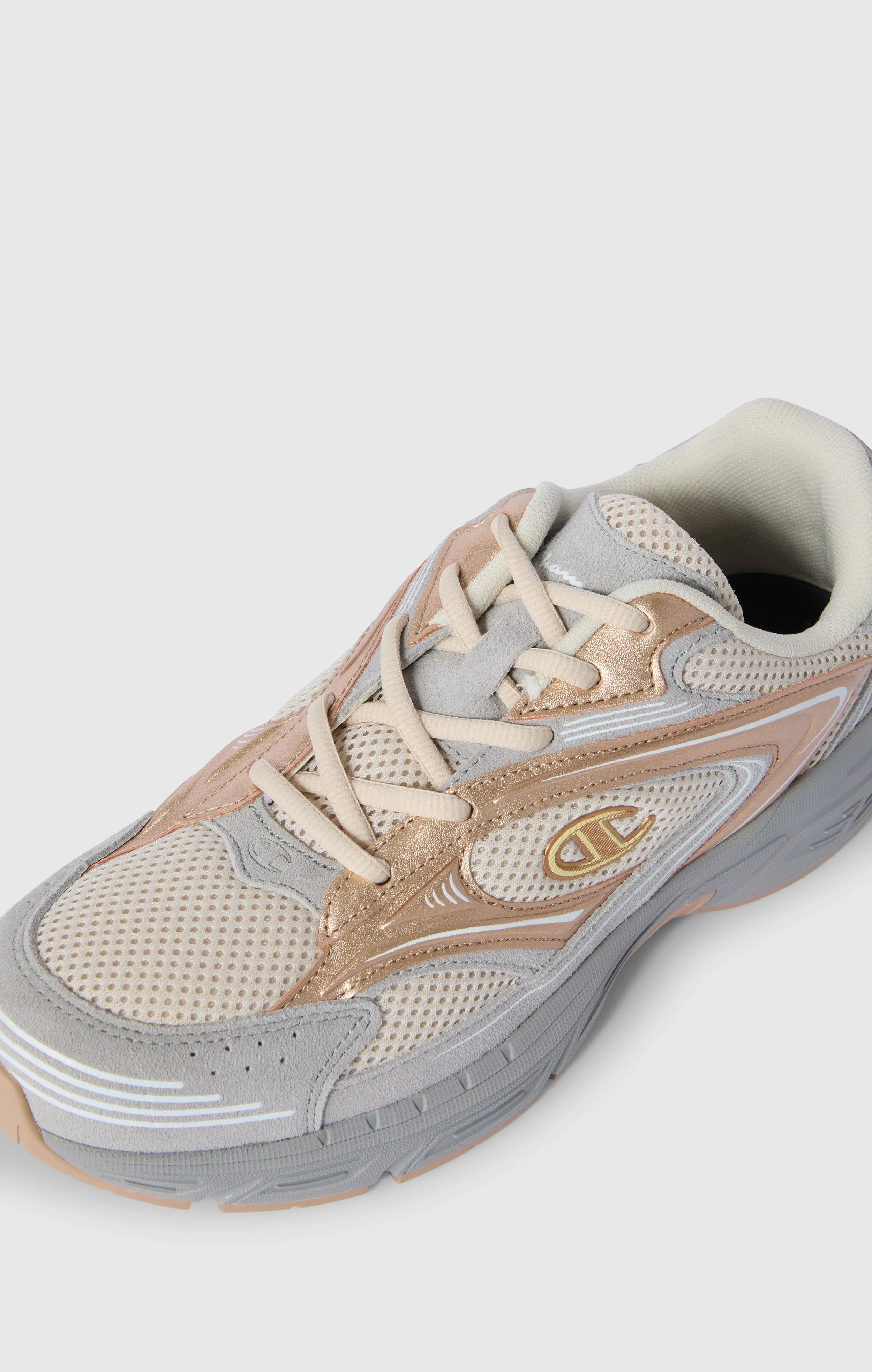 RN00 METALLIC Trainers Low - Image 4