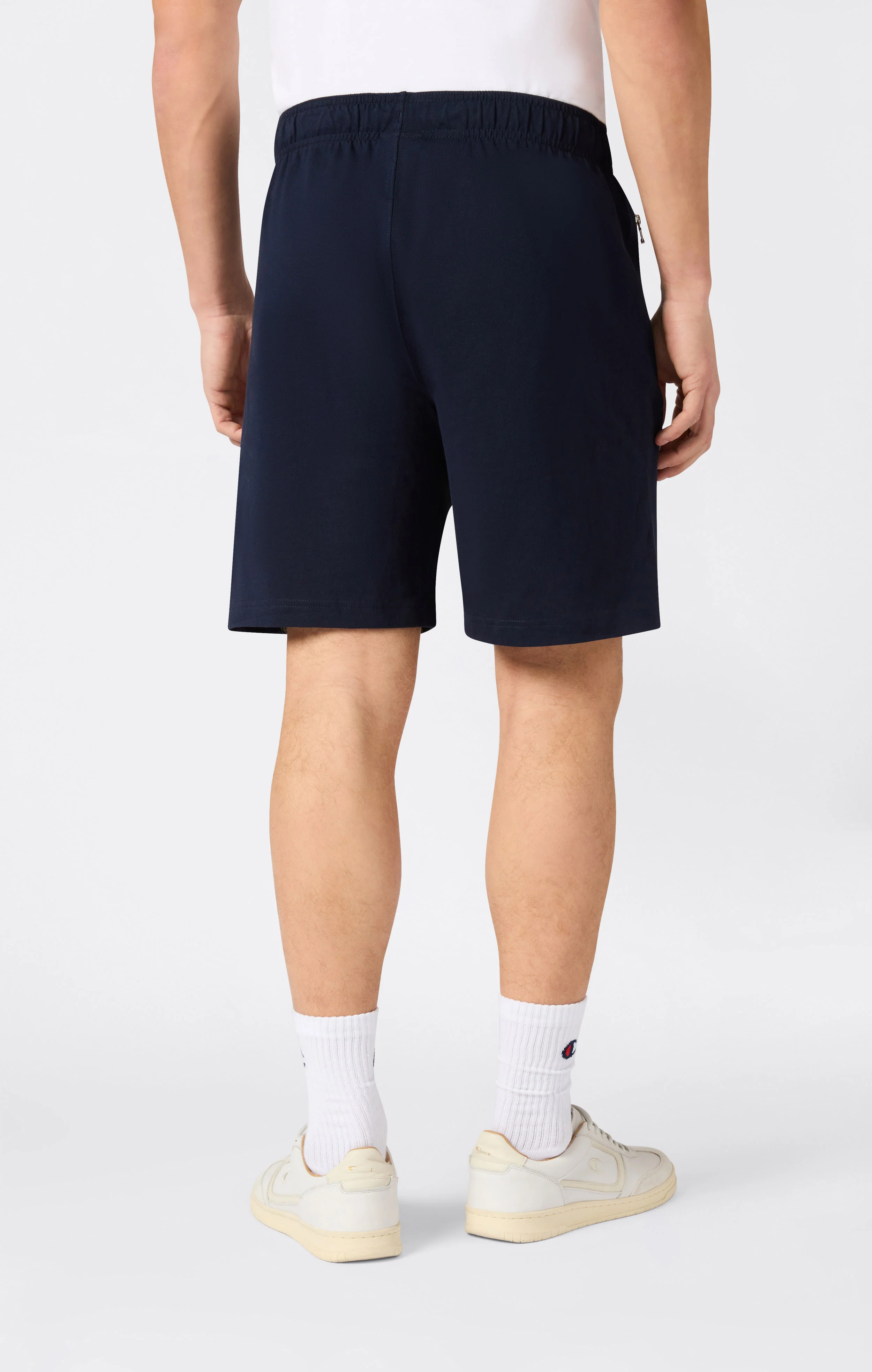 Slim Fit Men's Bermuda Light Shorts with Zip Pockets Icons - Image 3