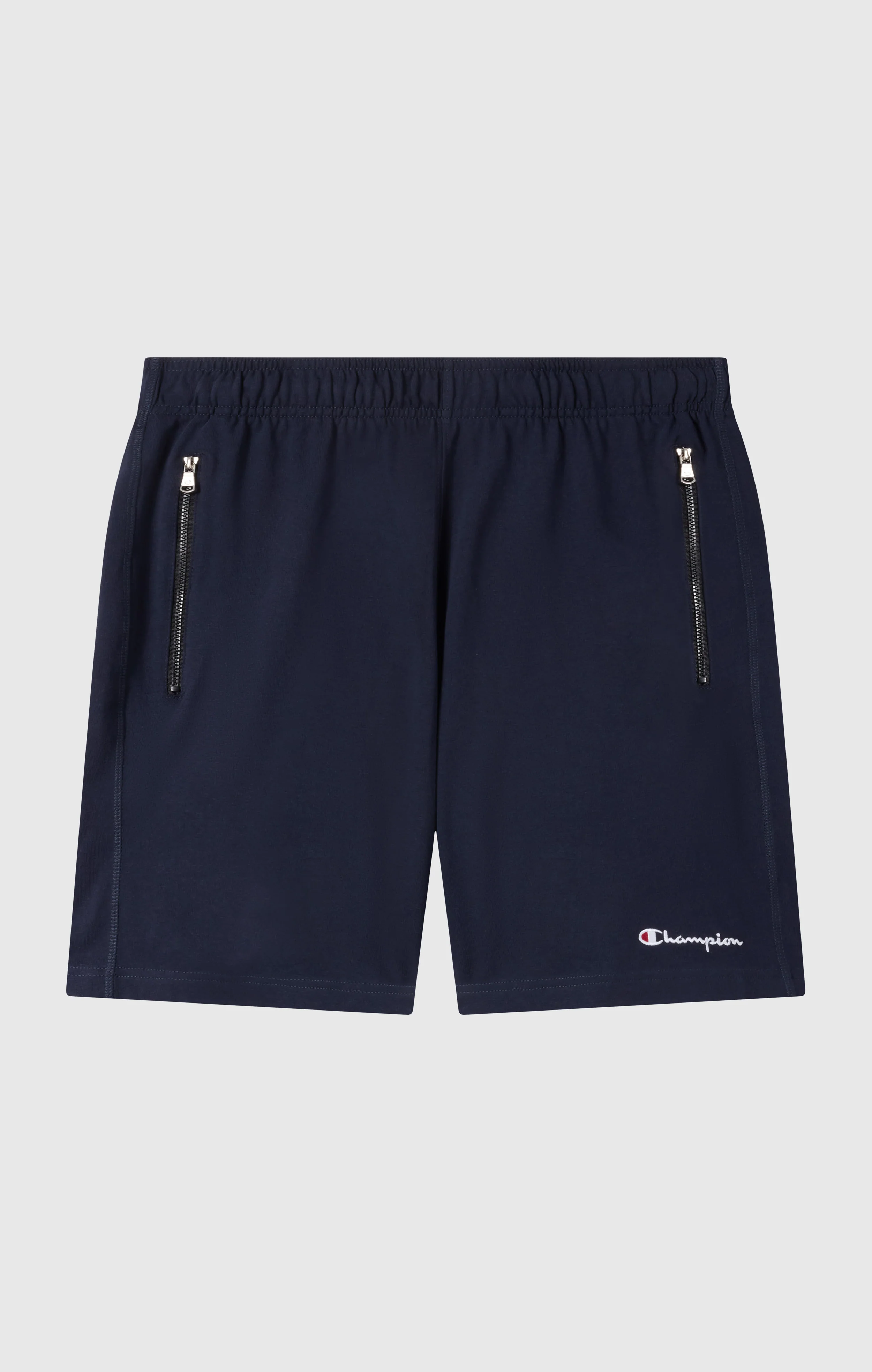 Slim Fit Men's Bermuda Light Shorts with Zip Pockets Icons - Image 5