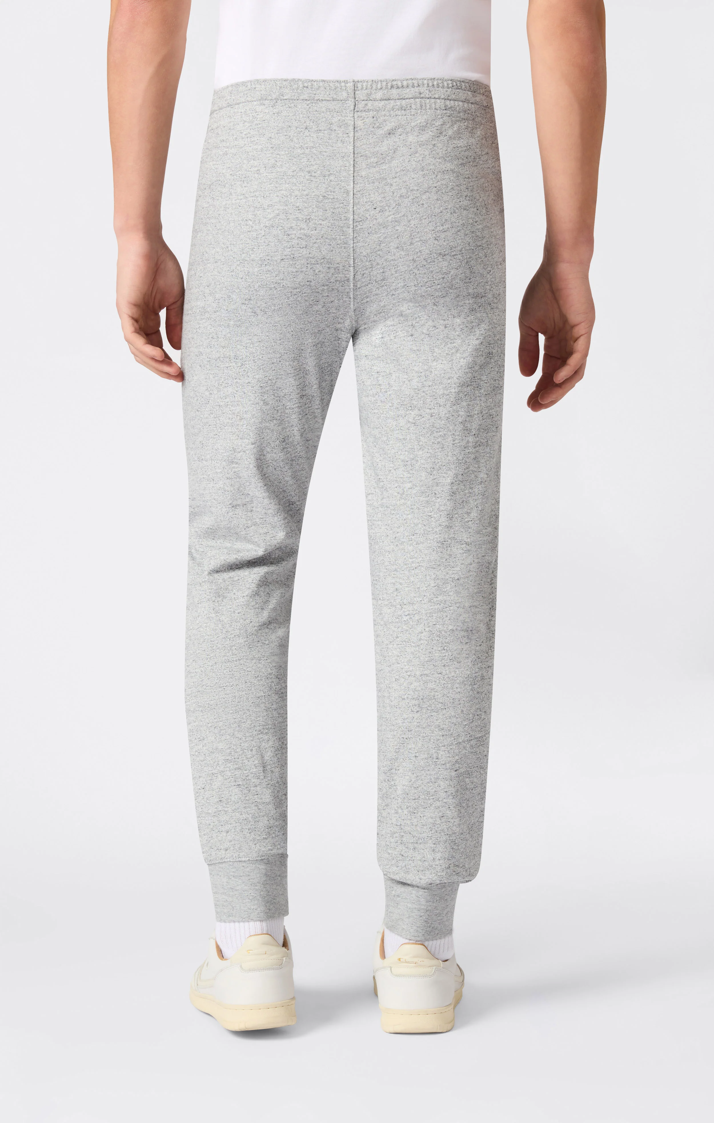 Slim Fit Men's Light Rib Cuff Pants with Zip Pockets Icons - Image 3