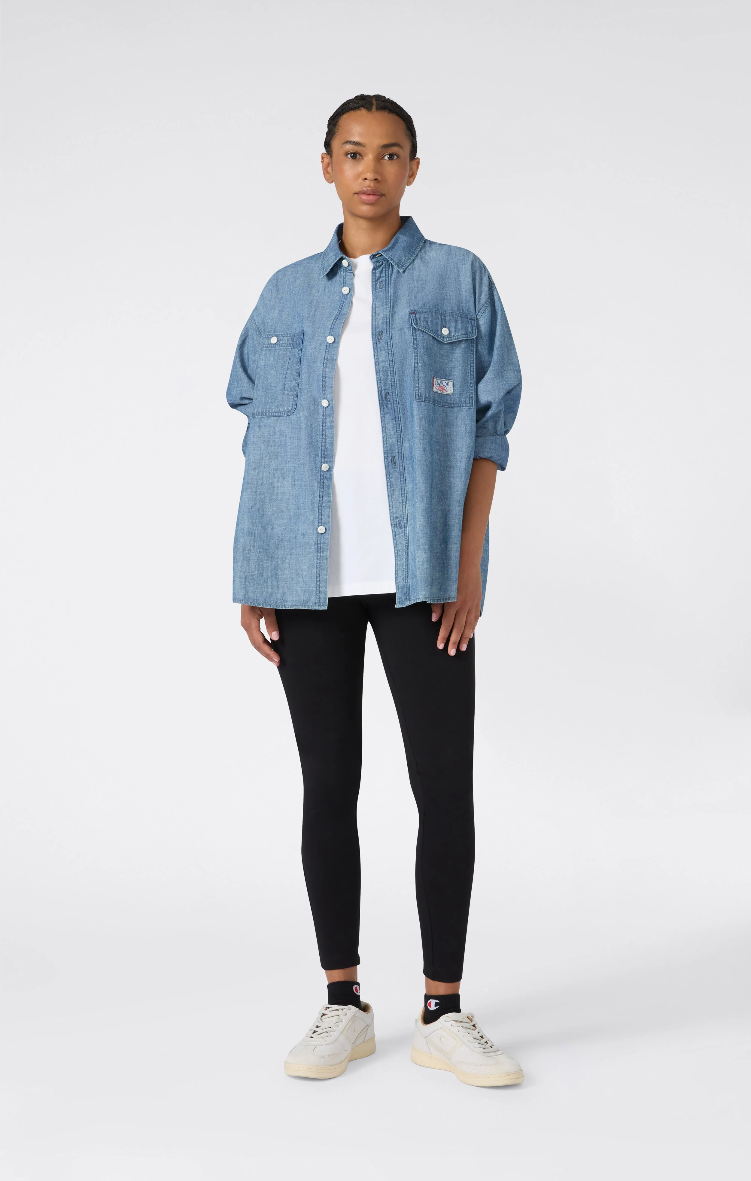 Women’s Stretch Fleece Leggings Icons - Image 2