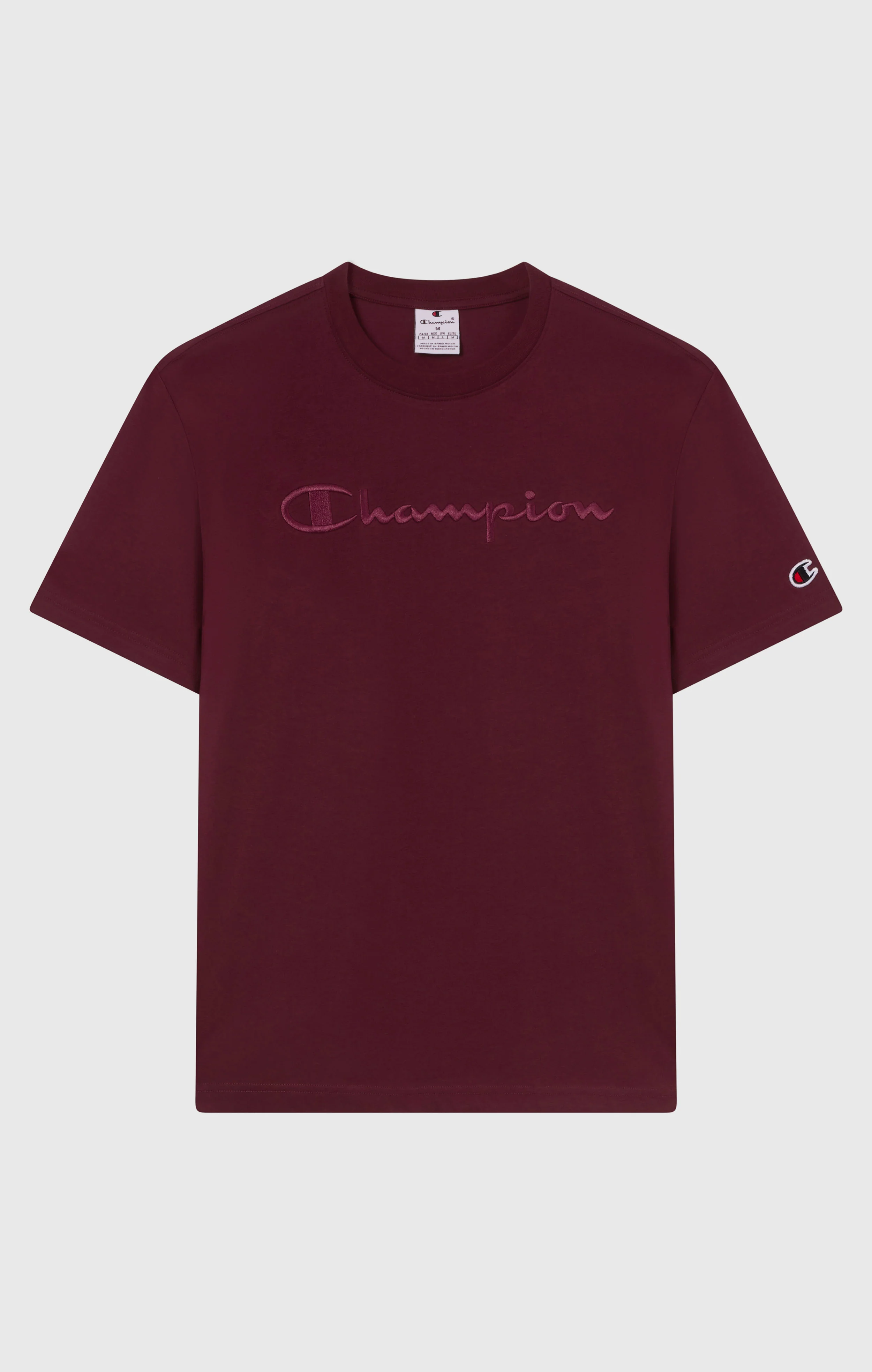 Men’s T-Shirt with Big Embroidery Logo Icons - Image 6