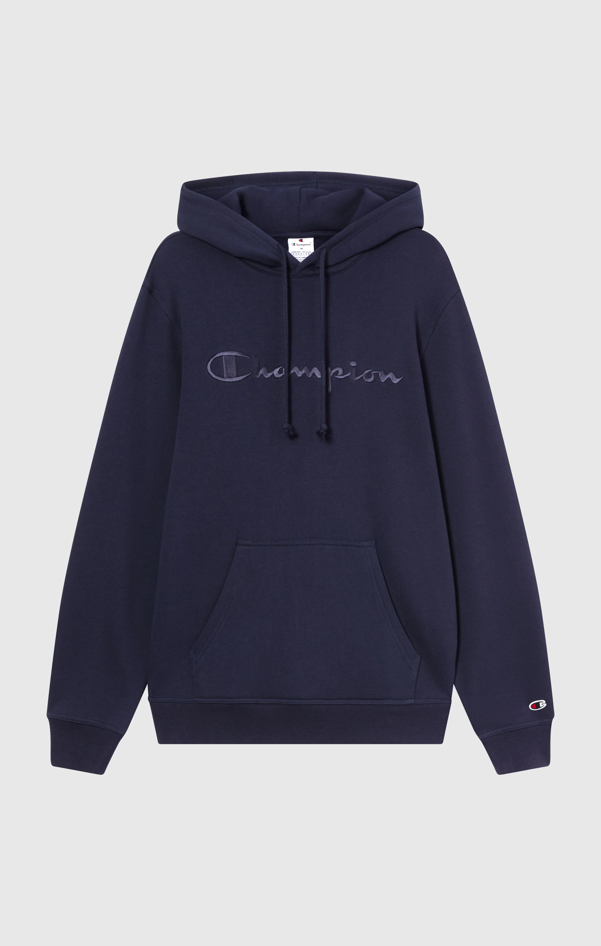 Men’s Fleece Hoodie with Big Embroidered Logo Icons - Image 6