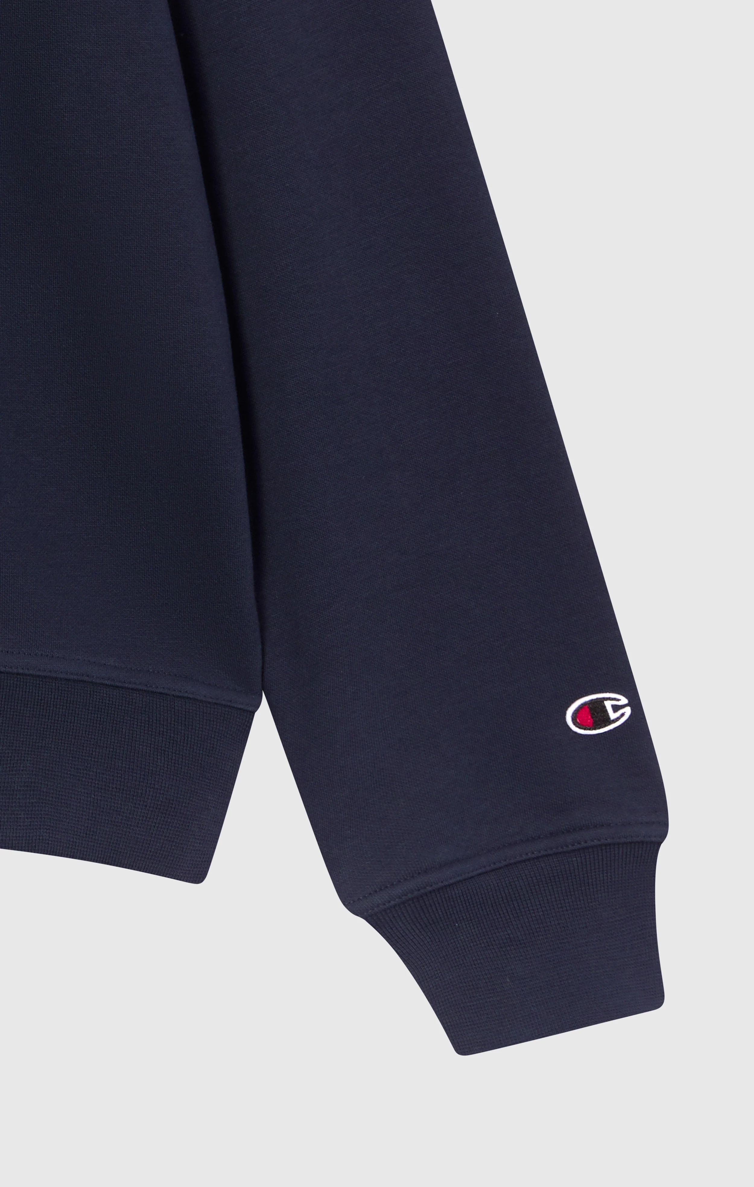 Men’s Fleece Crewneck Sweatshirt with Big Embroidered Logo Icons - Image 7