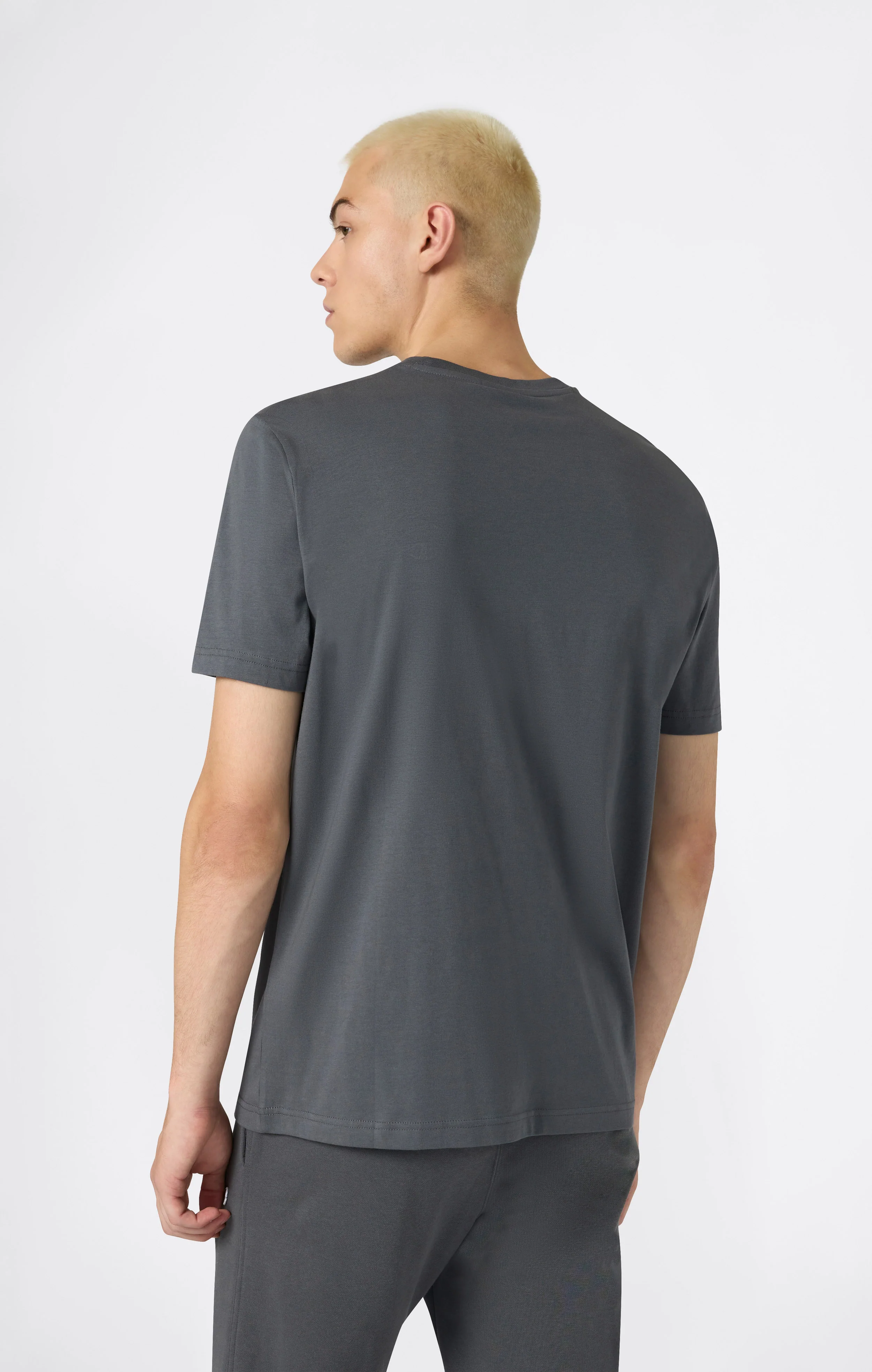 Men’s T-Shirt with Small C Embroidery Logo Icons - Image 5