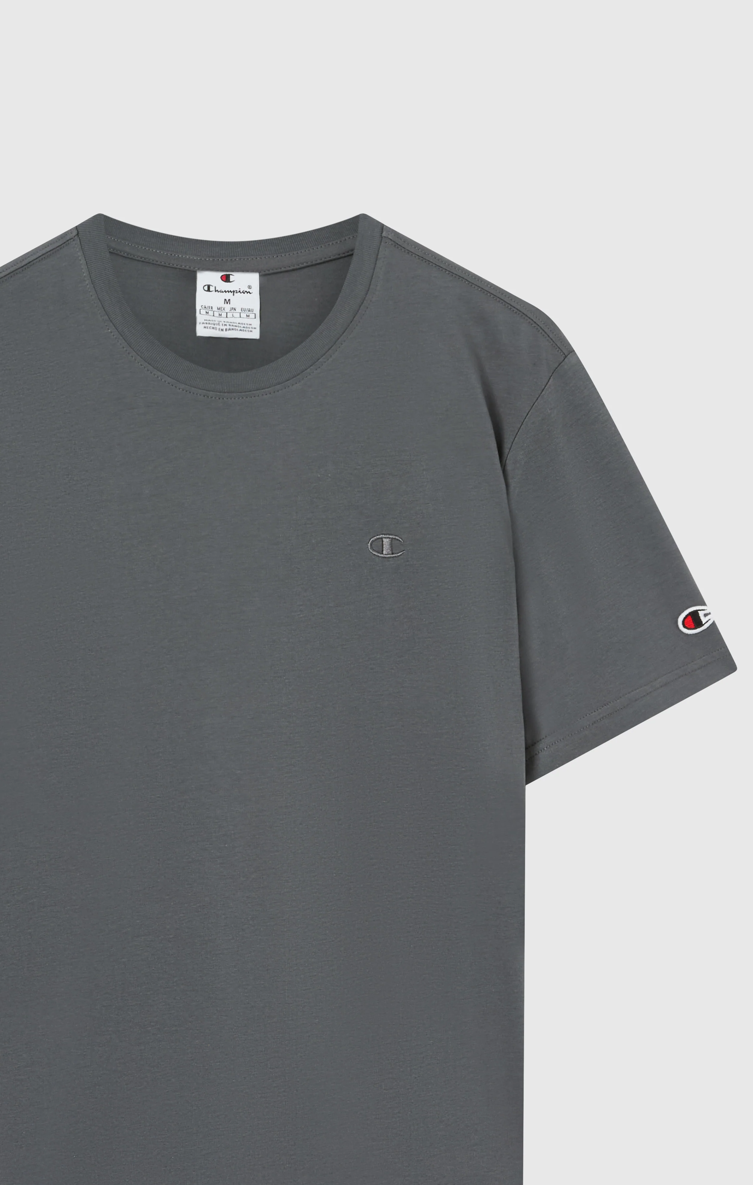 Men’s T-Shirt with Small C Embroidery Logo Icons - Image 7